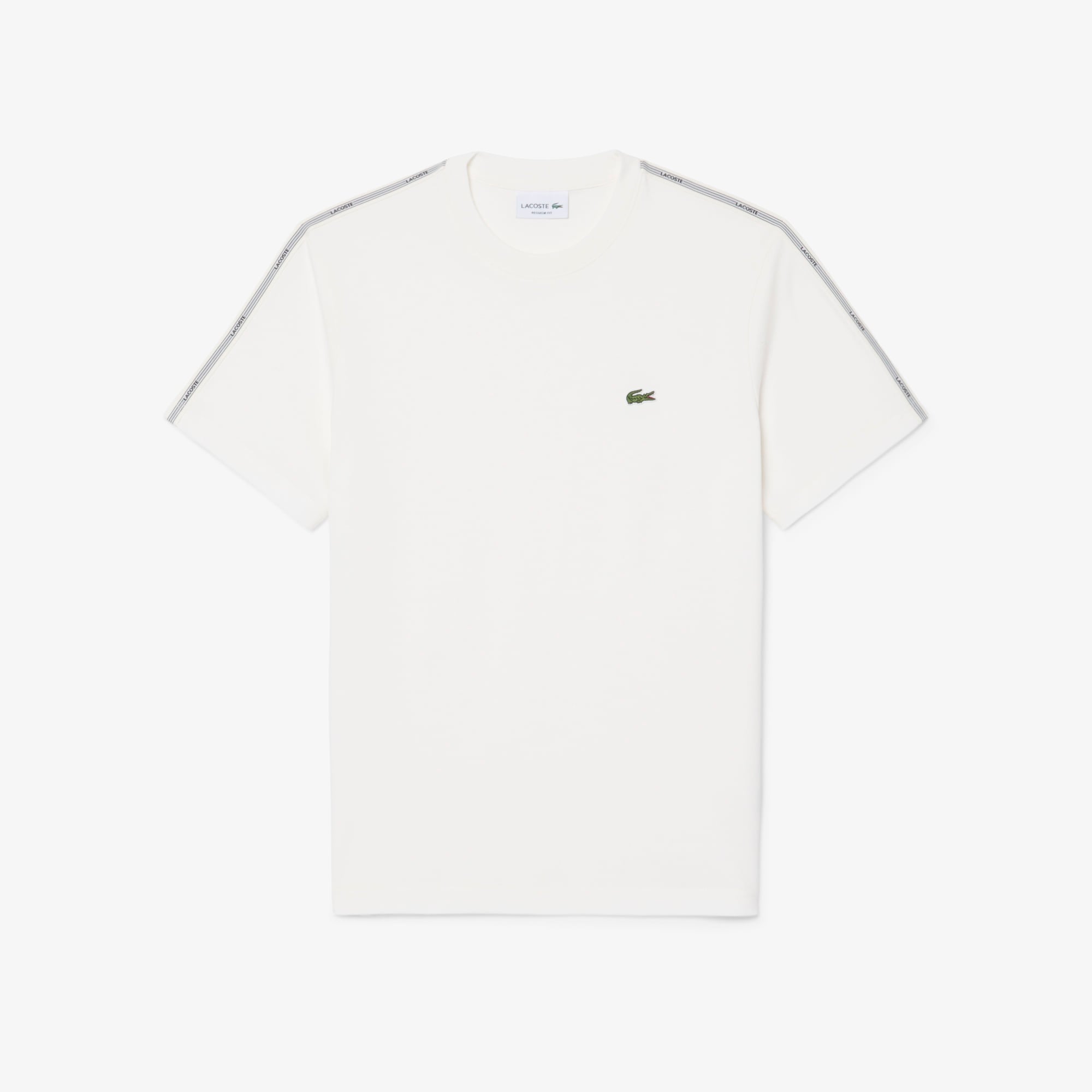 Erkek Regular Fit Bisiklet Yaka Beyaz T-Shirt