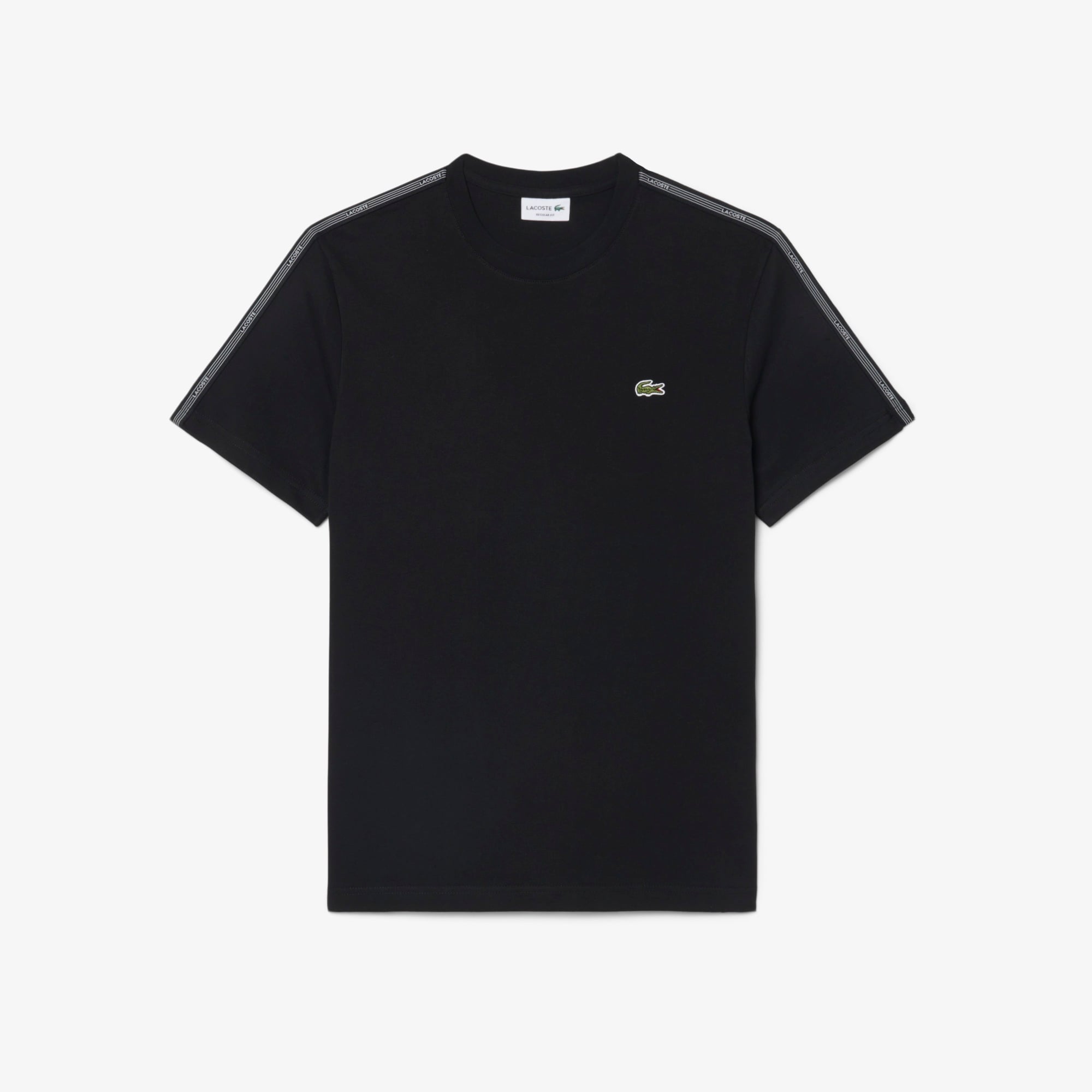 Erkek Regular Fit Bisiklet Yaka Siyah T-Shirt