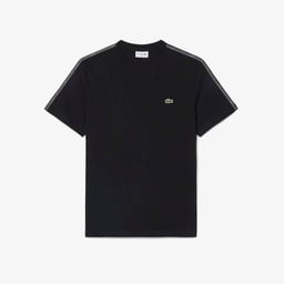Erkek Regular Fit Bisiklet Yaka Siyah T-Shirt Siyah