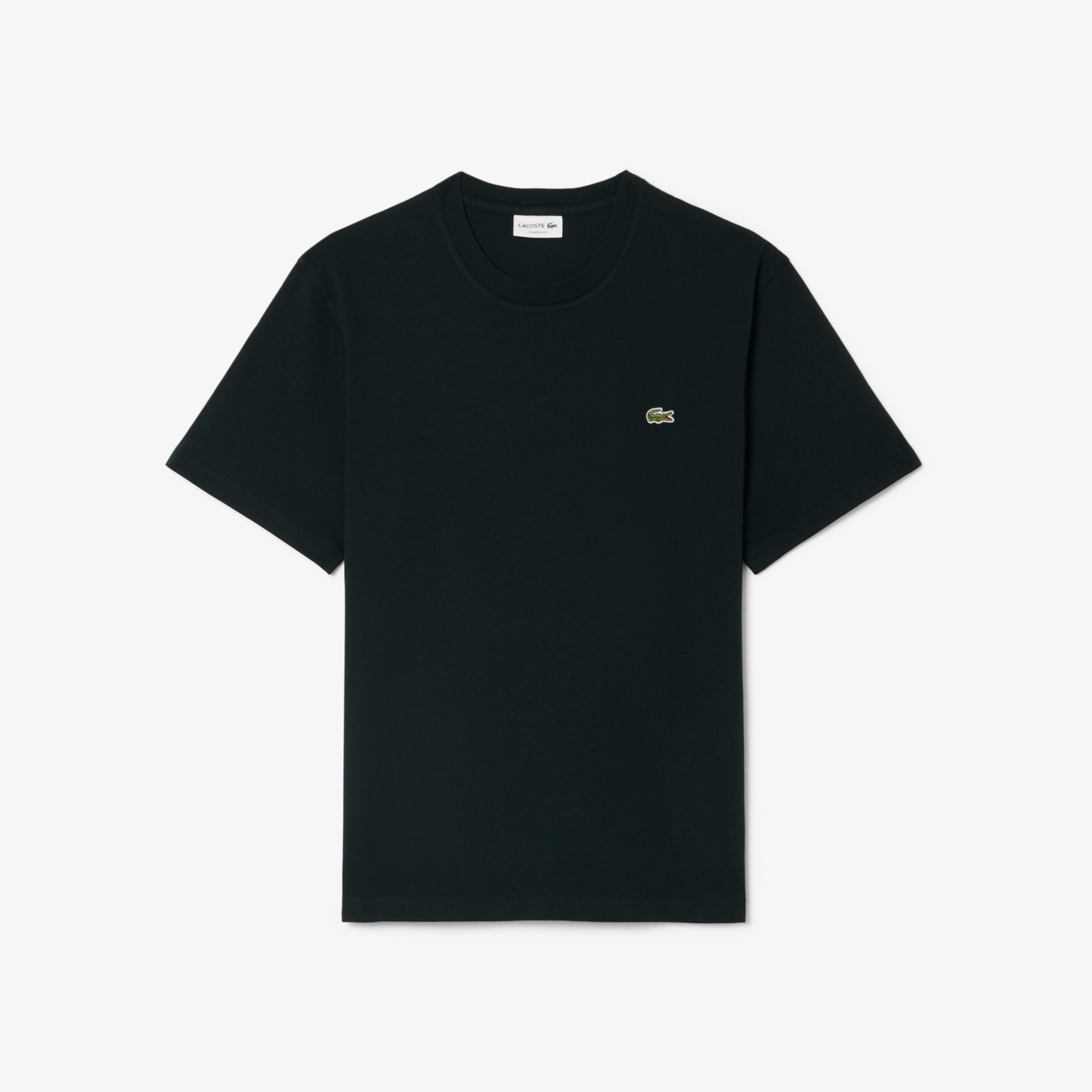 Erkek Classic Fit Bisiklet Yaka Koyu Yeşil T-Shirt Erkek Classic Fit Bisiklet Yaka Koyu Yeşil T-Shirt