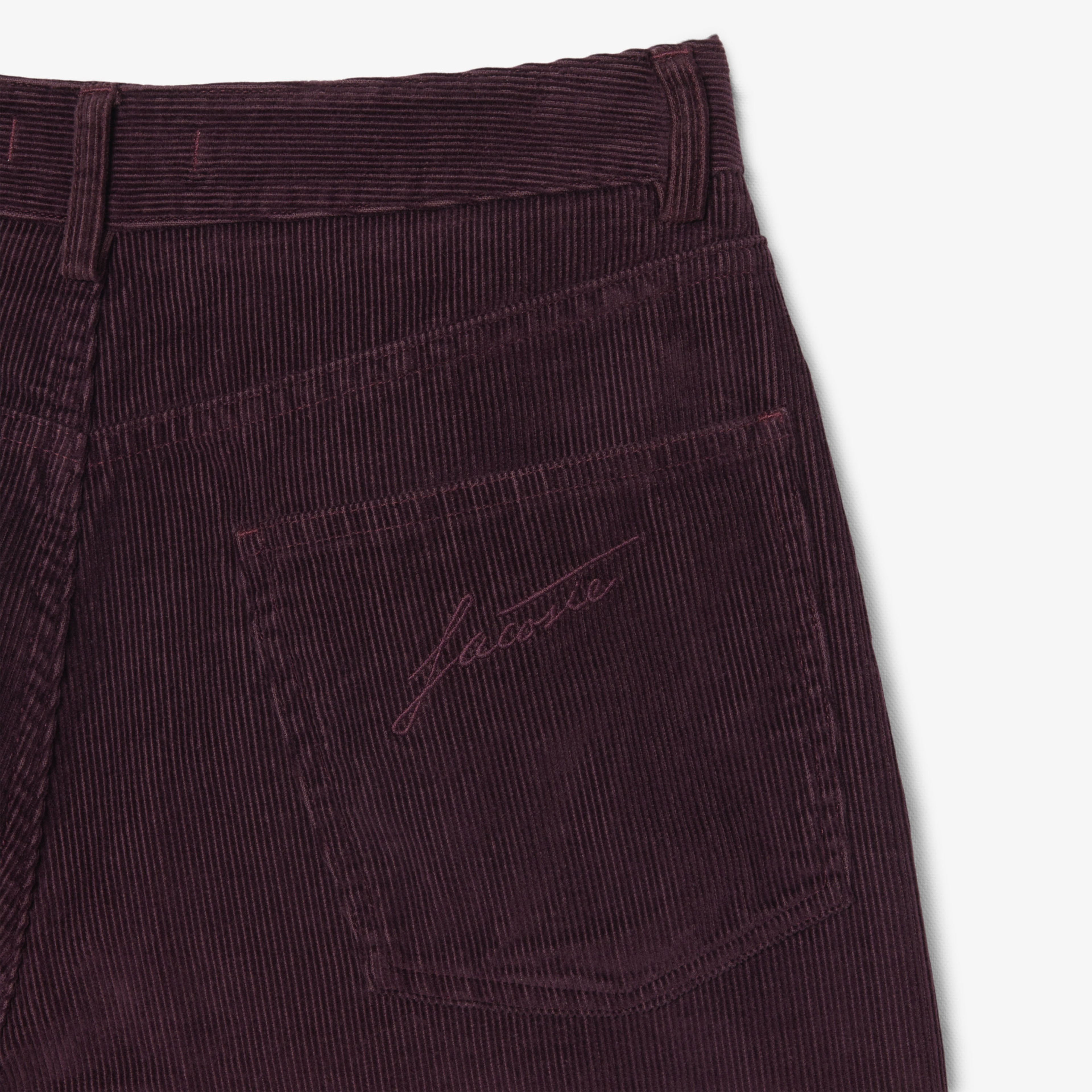 Kadın Wide Leg Bordo Pantolon Kadın Wide Leg Bordo Pantolon