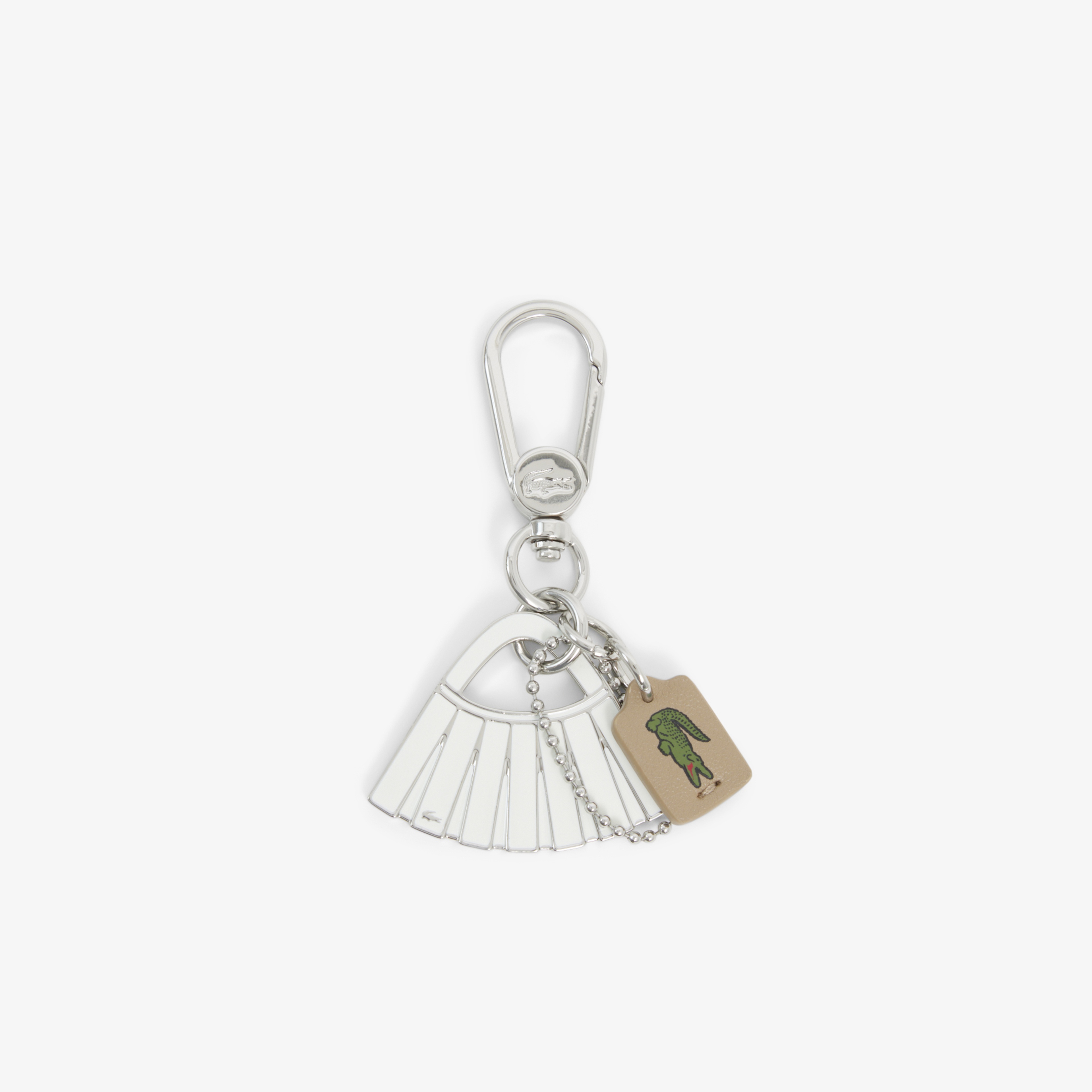 L Charms Unisex Beyaz Anahtarlık L Charms Unisex Beyaz Anahtarlık