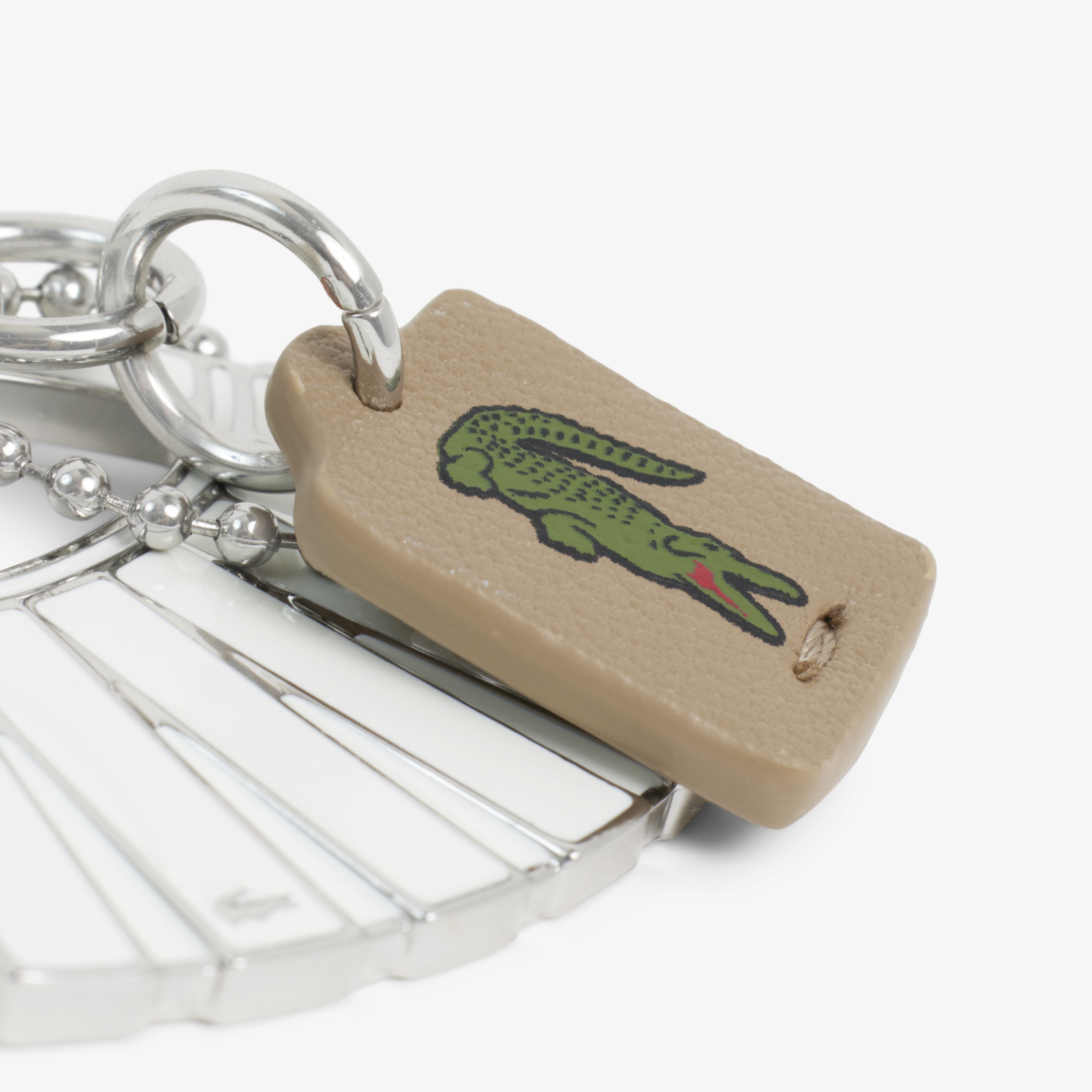 L Charms Unisex Beyaz Anahtarlık L Charms Unisex Beyaz Anahtarlık