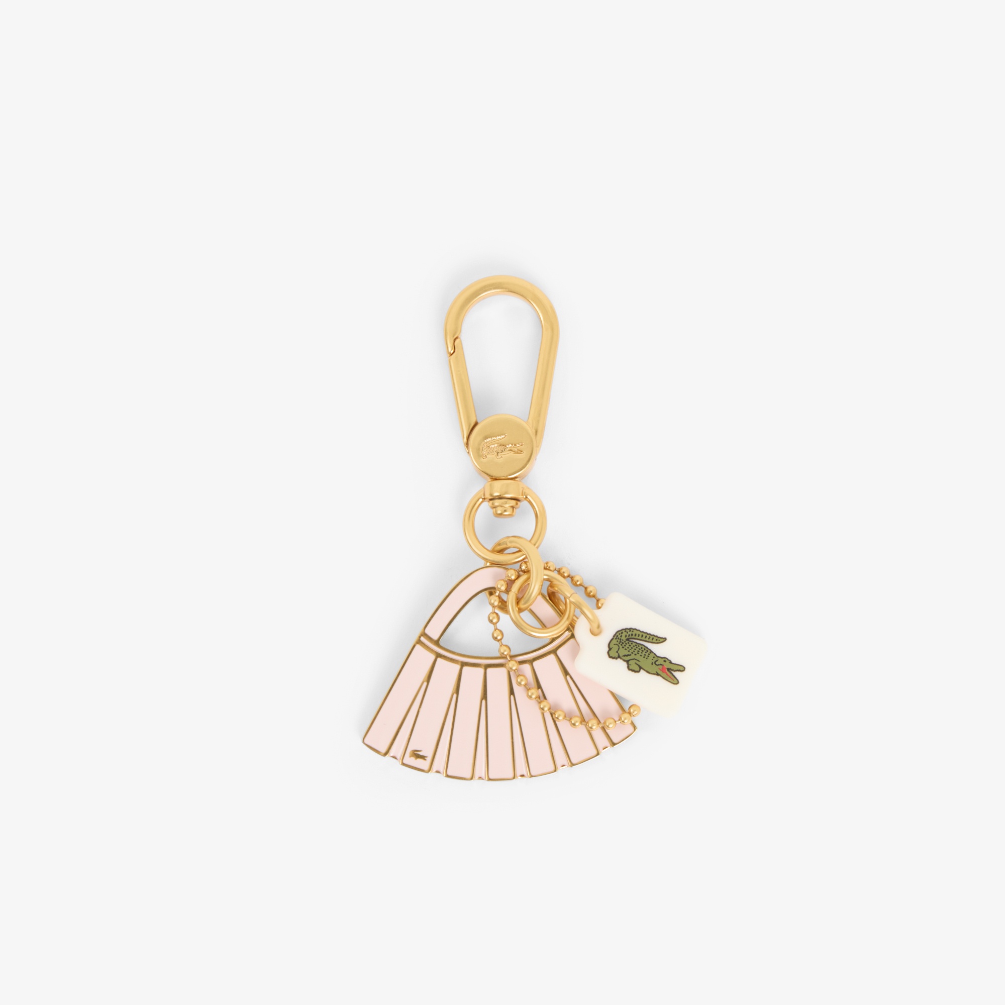 L Charms Unisex Pembe Anahtarlık