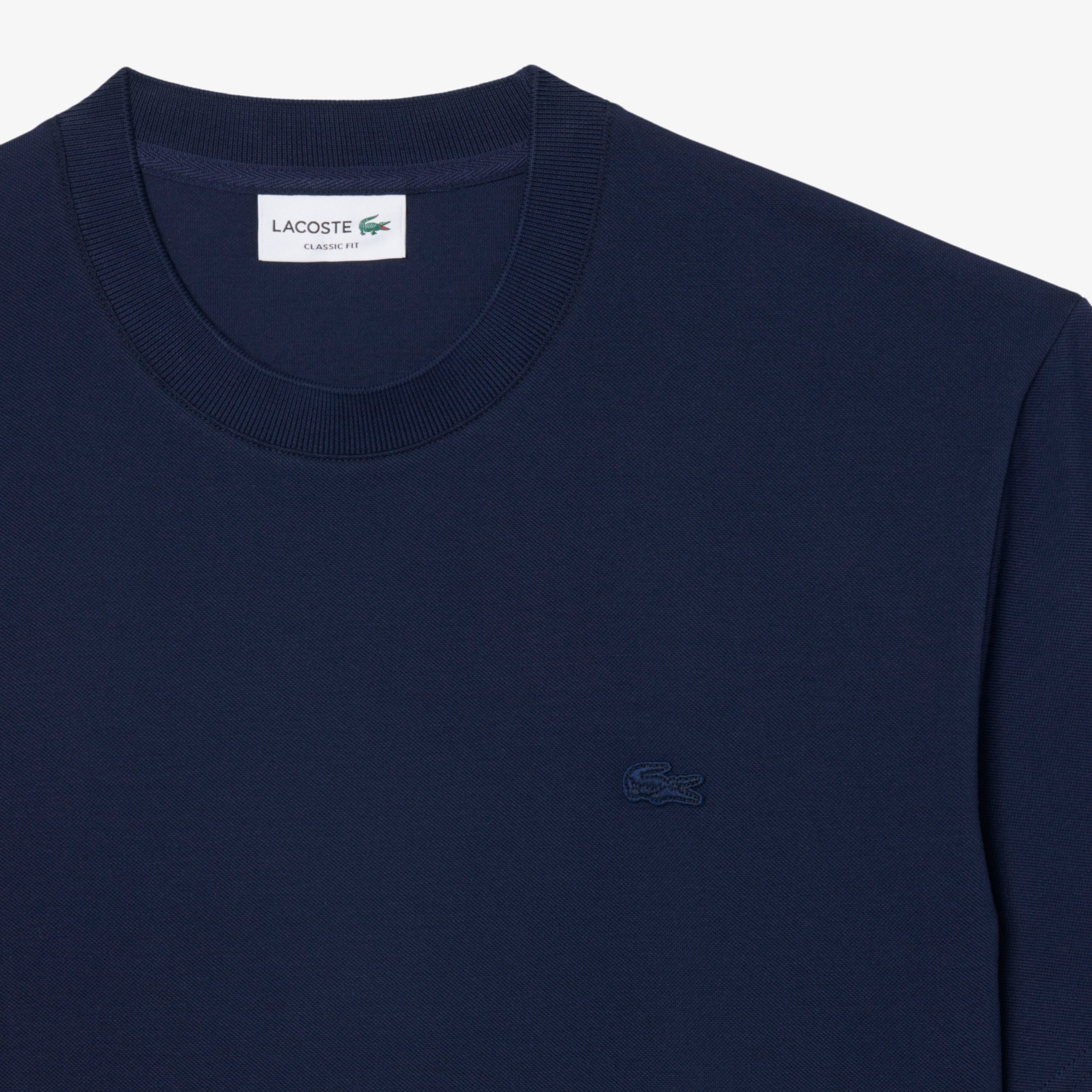 Erkek Classic Fit Bisiklet Yaka Lacivert T-Shirt