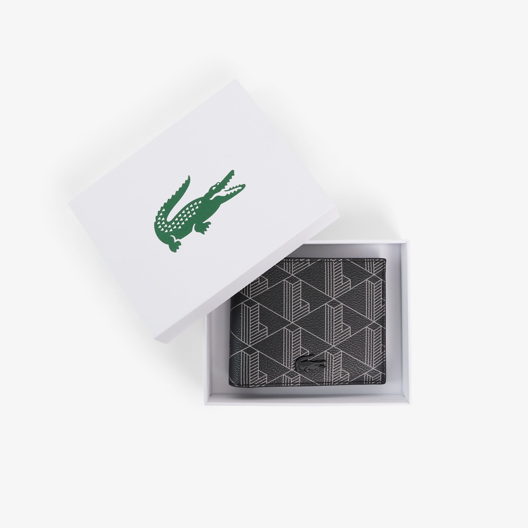 The Blend Erkek Monogram Siyah Cüzdan