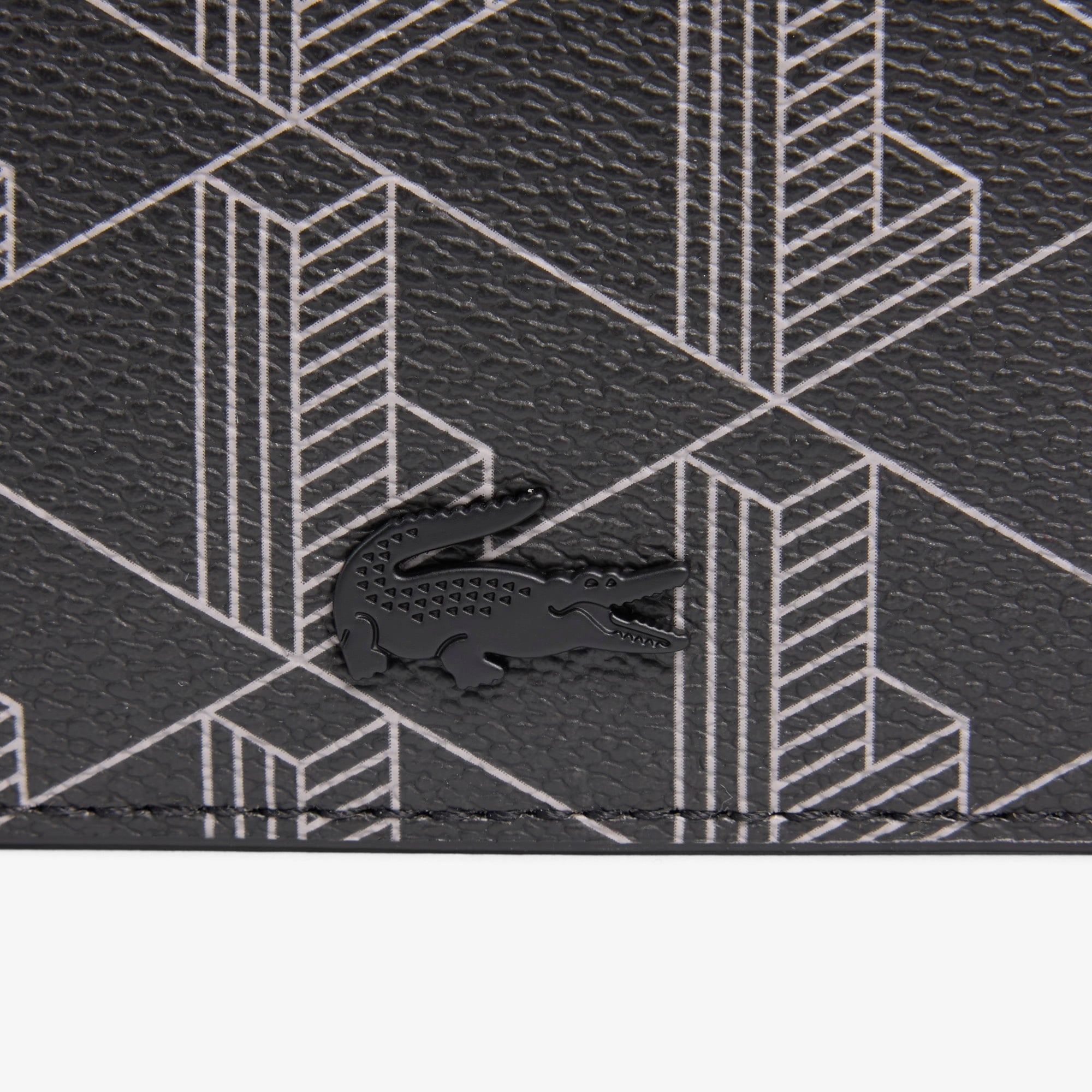 The Blend Erkek Monogram Siyah Cüzdan
