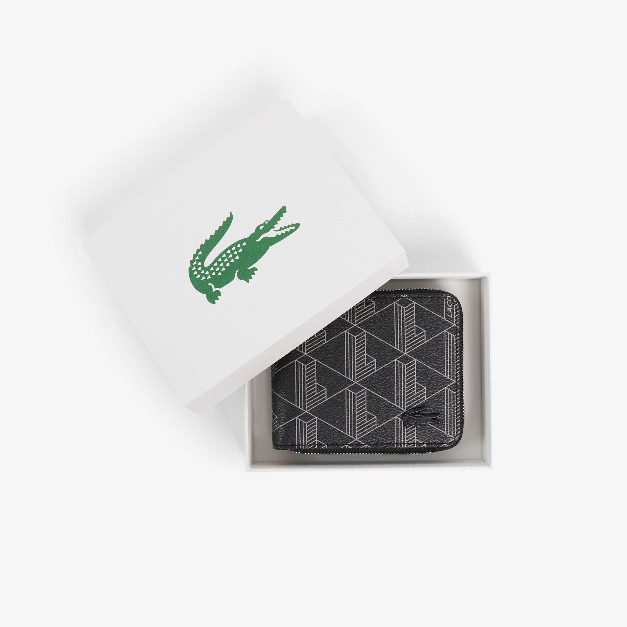 The Blend Erkek Monogram Siyah Cüzdan