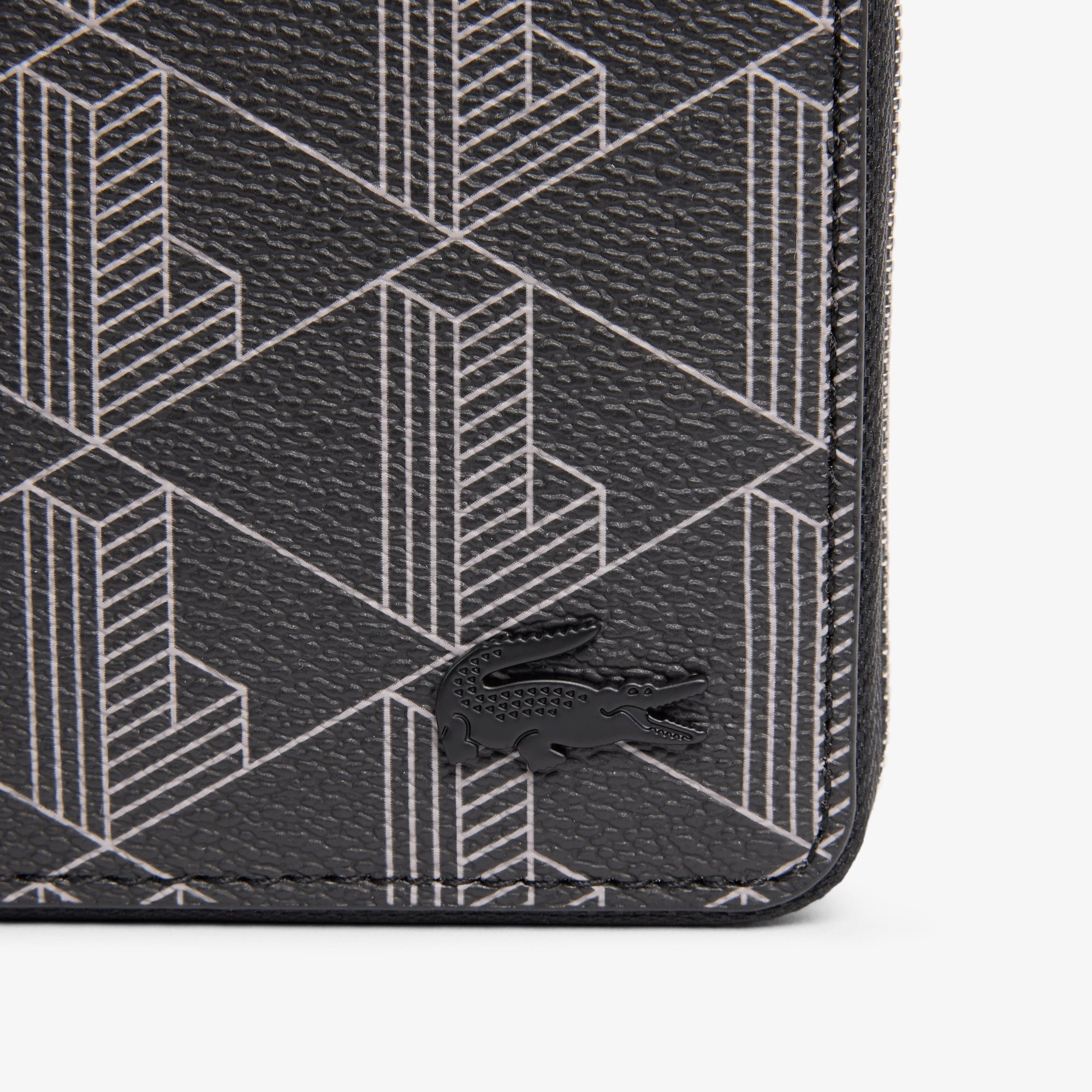The Blend Erkek Monogram Siyah Cüzdan