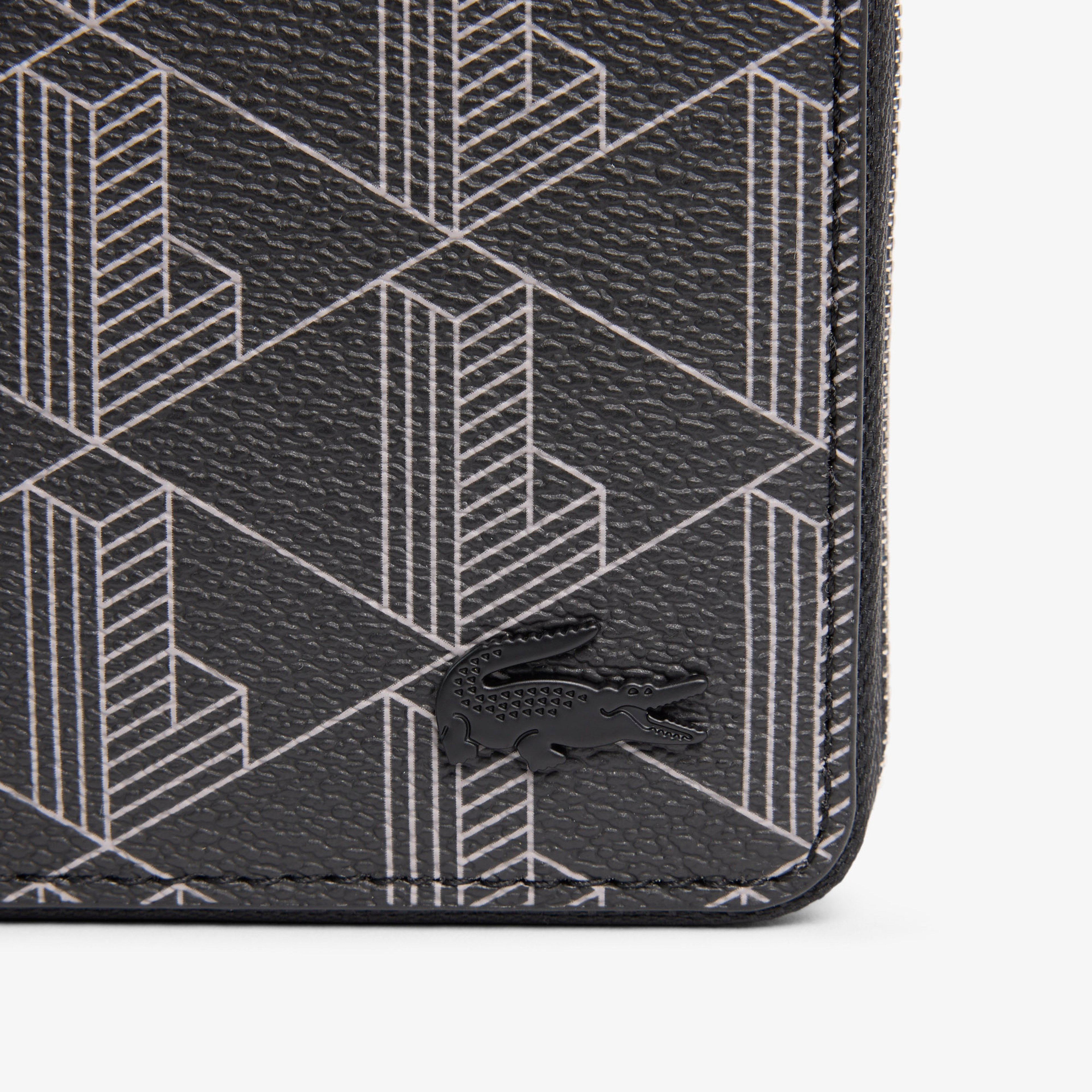 The Blend Erkek Monogram Siyah Cüzdan