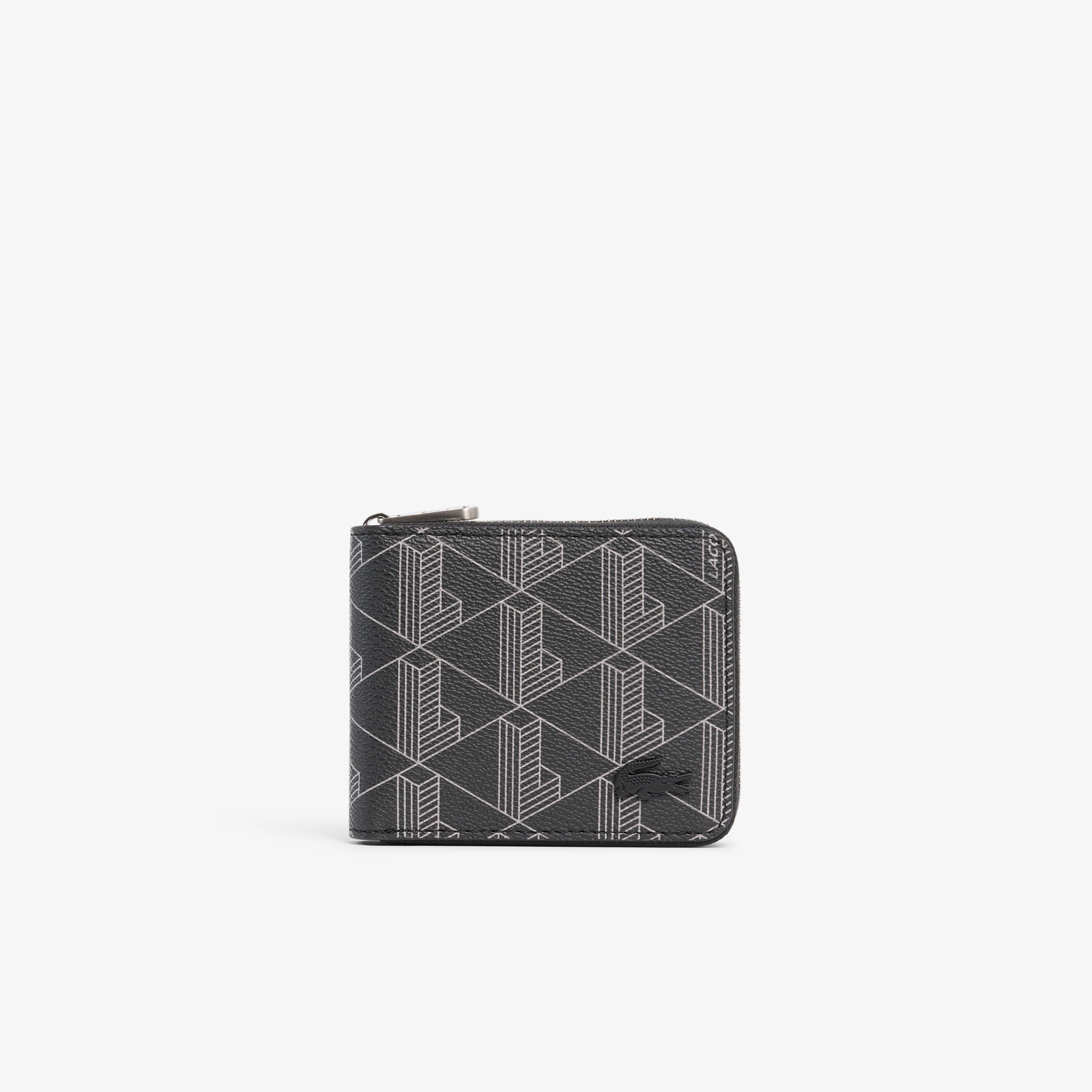 The Blend Erkek Monogram Siyah Cüzdan