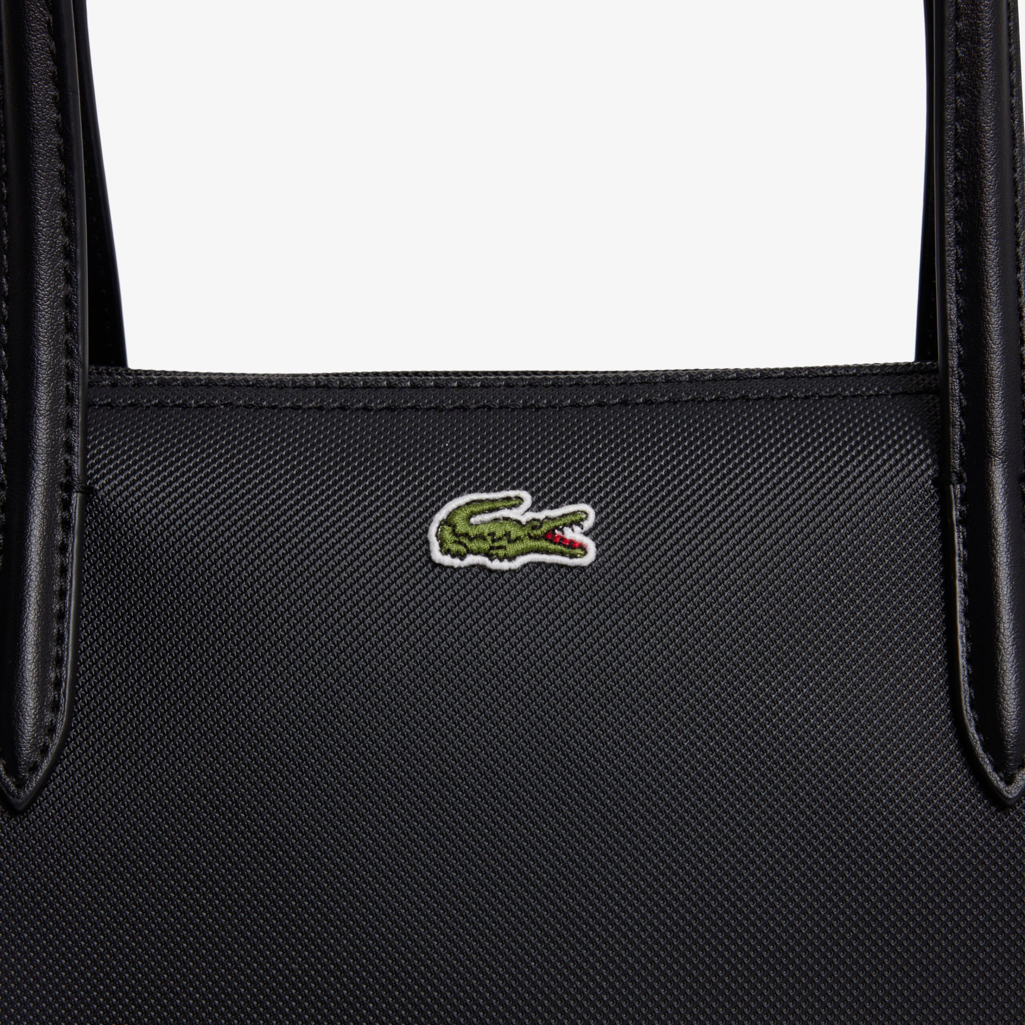Lacoste Small L.12.12 Kadın Siyah Omuz Çantası görsel 5