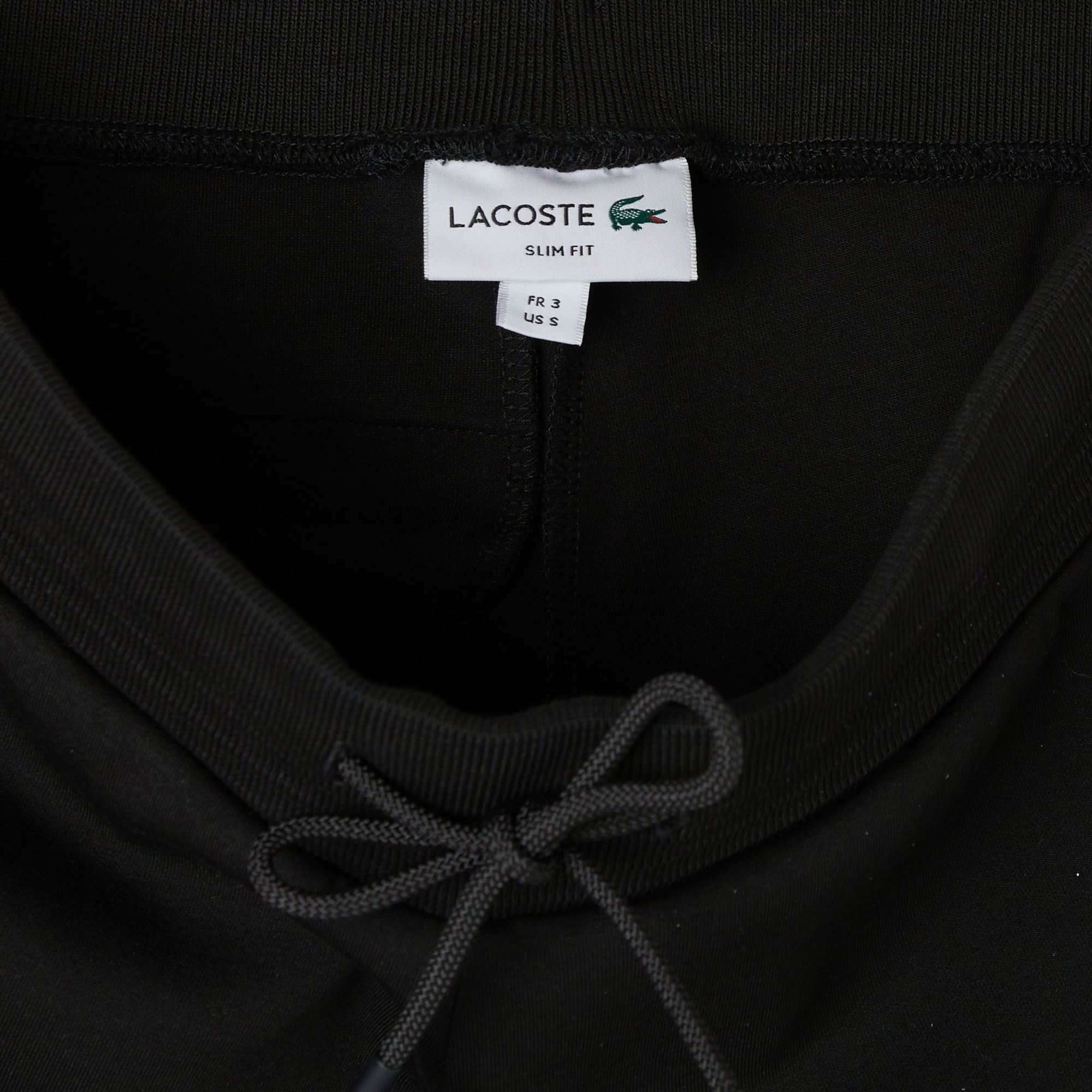 Lacoste Erkek Slim Fit Siyah Eşofman Altı görsel 5
