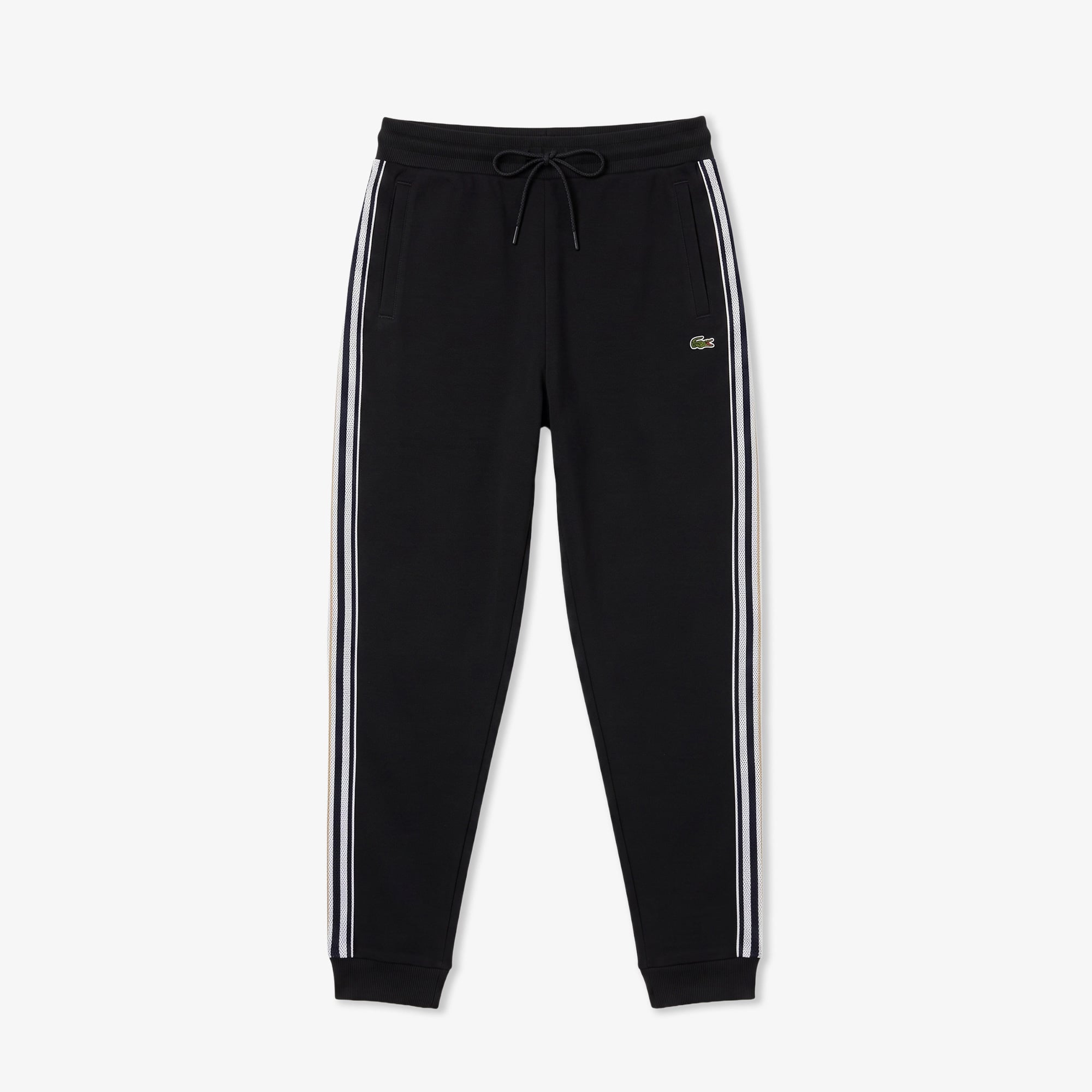 Lacoste Erkek Regular Fit Siyah Eşofman Altı görsel 3