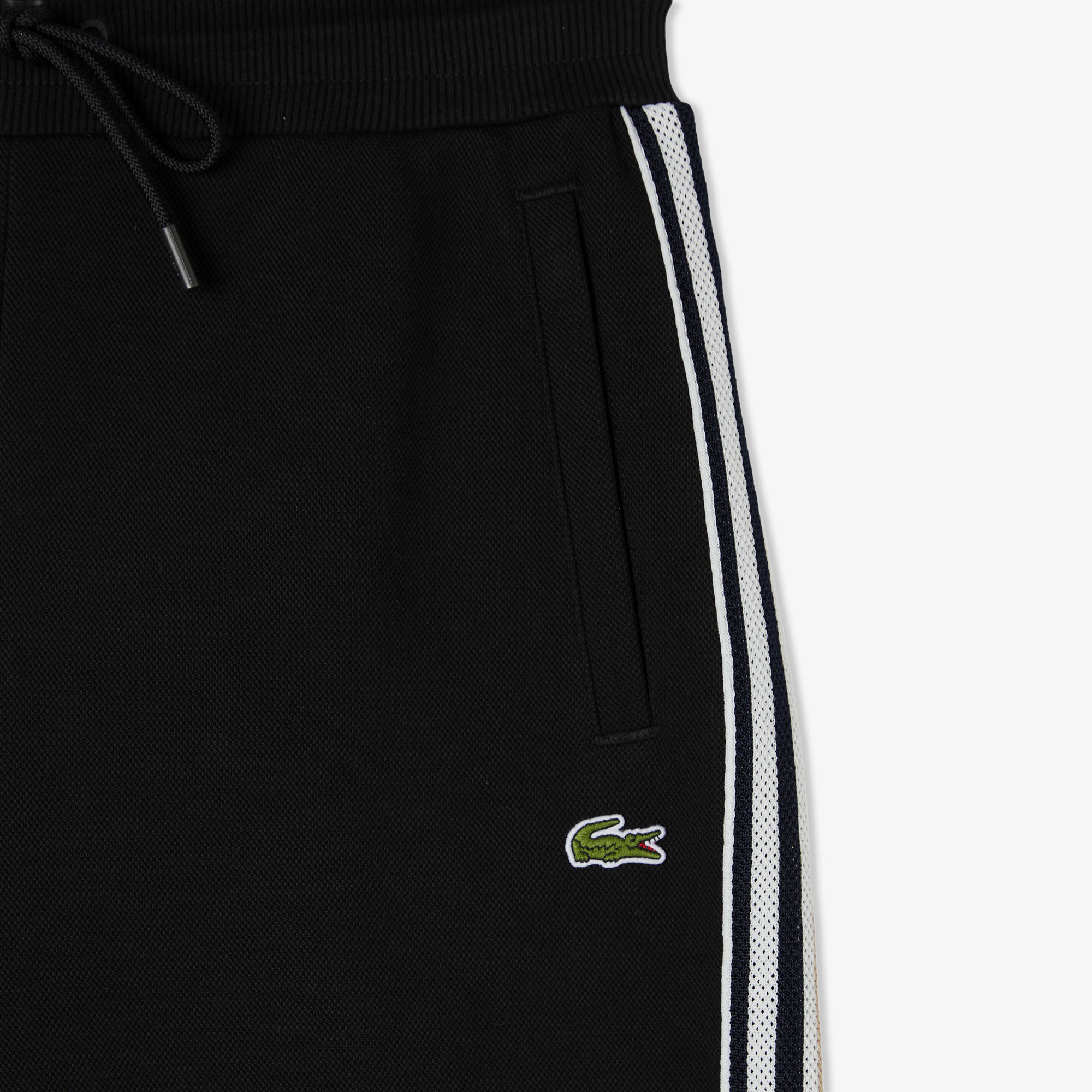 Lacoste Erkek Regular Fit Siyah Eşofman Altı görsel 4