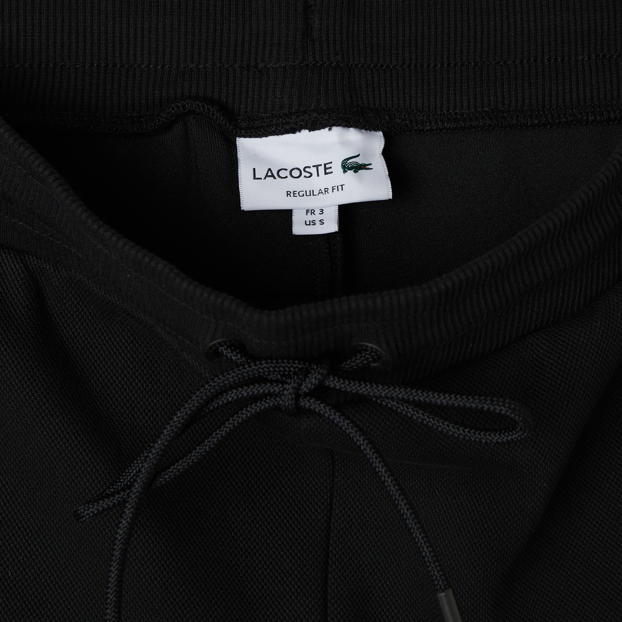 Lacoste Erkek Regular Fit Siyah Eşofman Altı görsel 5