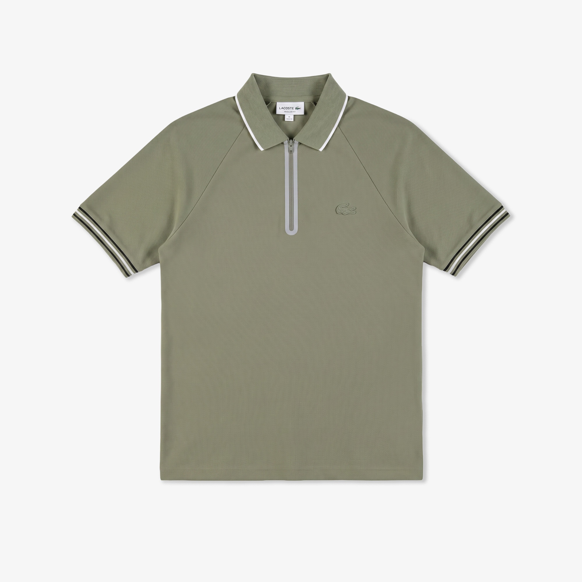 Erkek Regular Fit Haki Polo