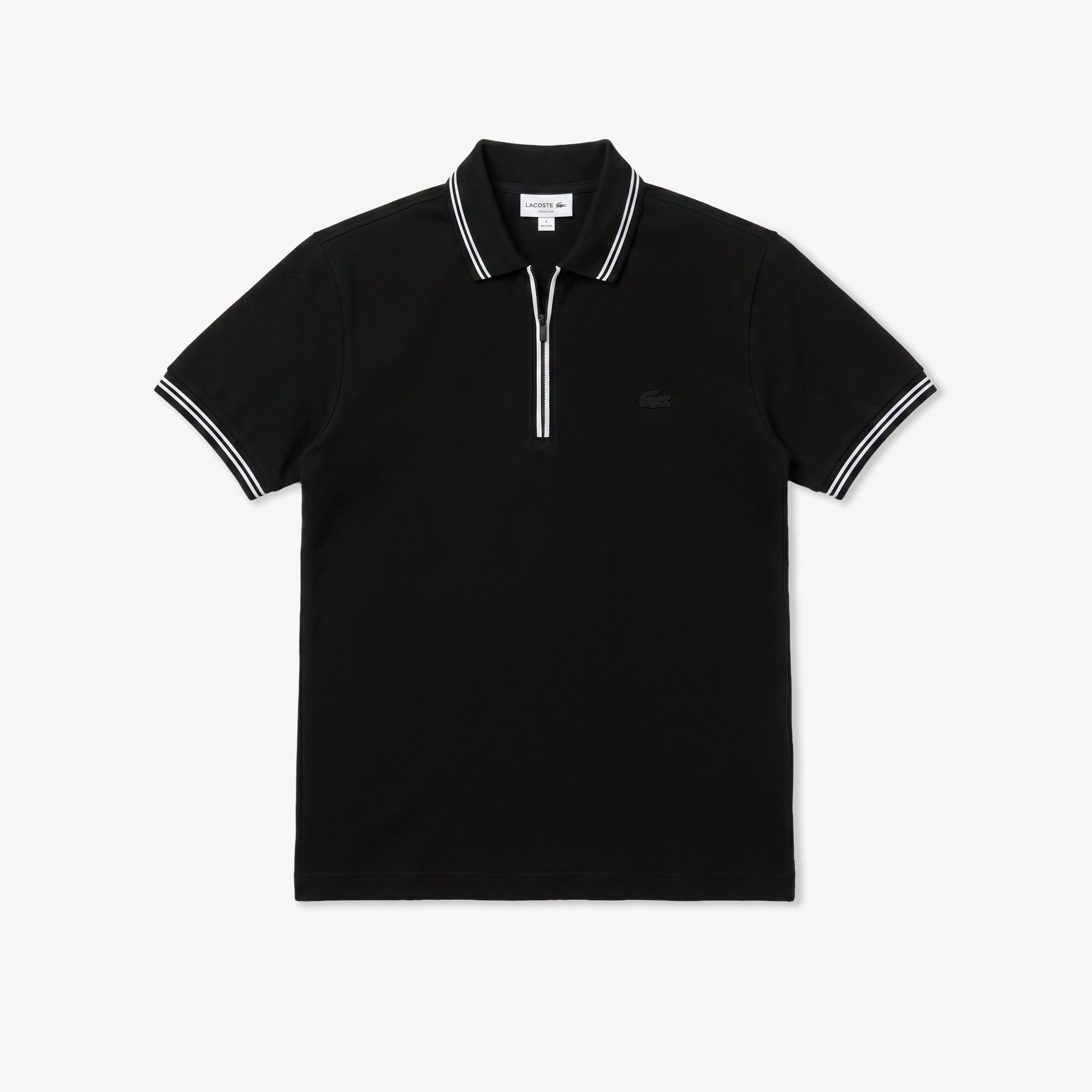 Erkek Regular Fit Siyah Polo