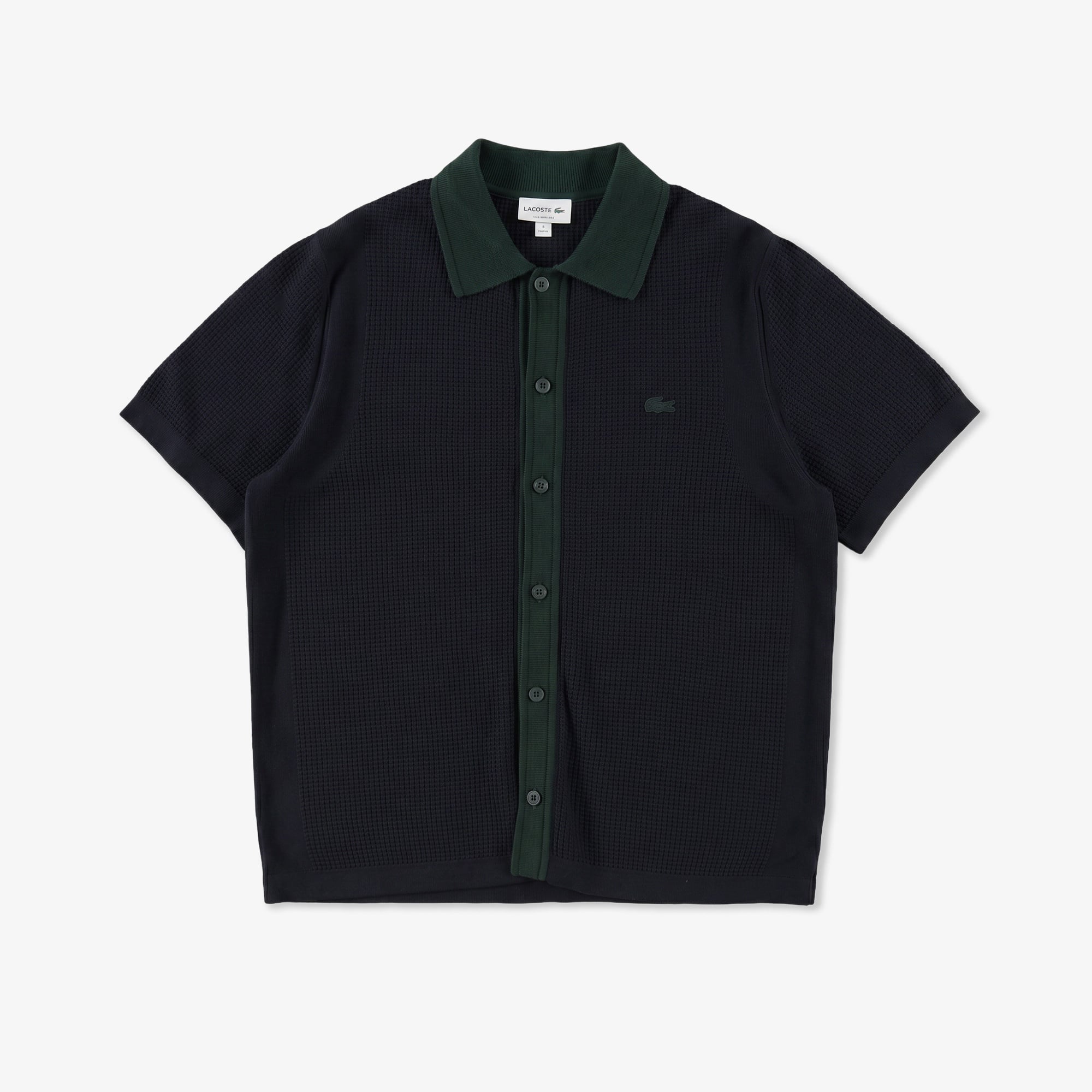 Erkek Classic Fit Kısa Kollu Polo Yaka Lacivert Triko