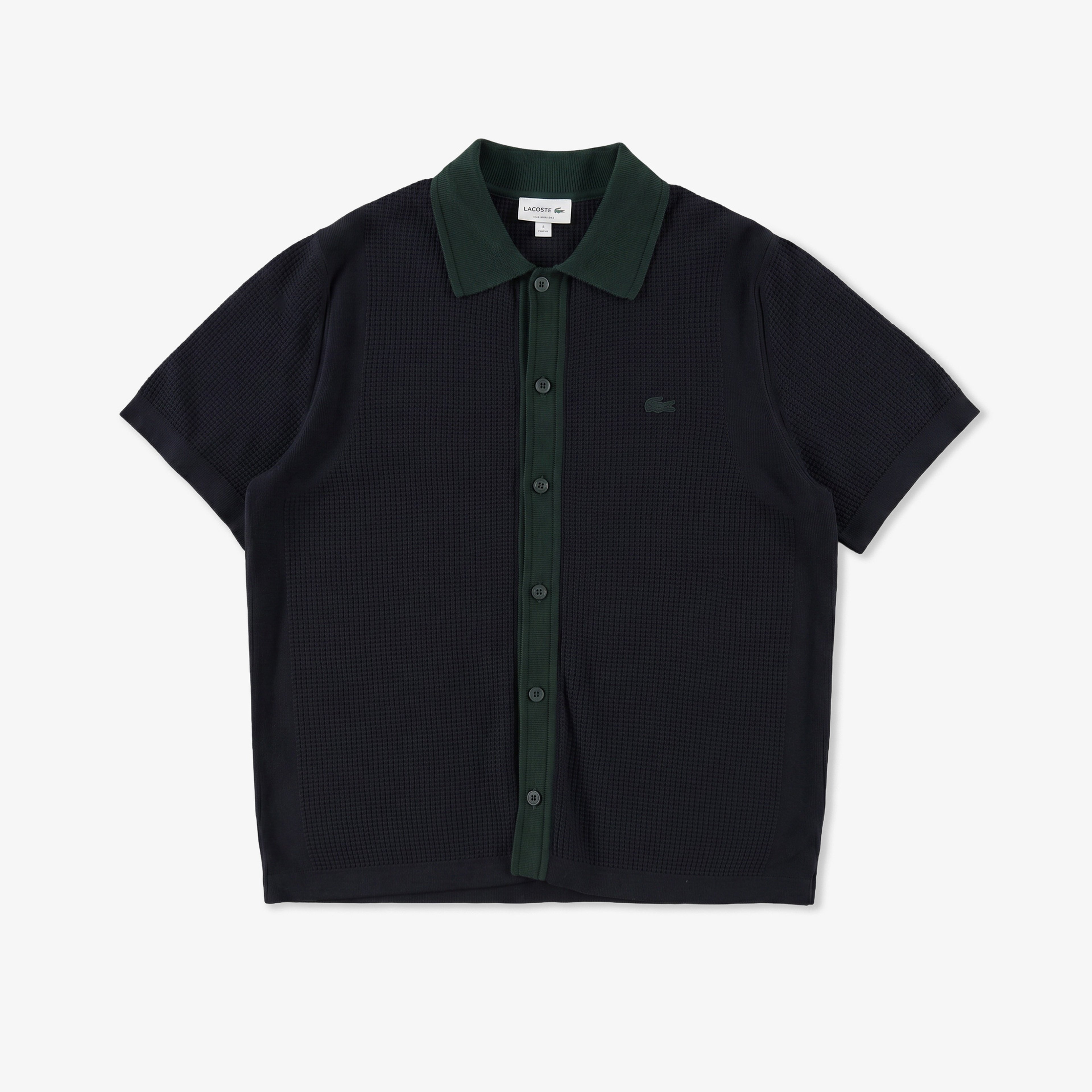 Erkek Classic Fit Kısa Kollu Polo Yaka Lacivert Triko