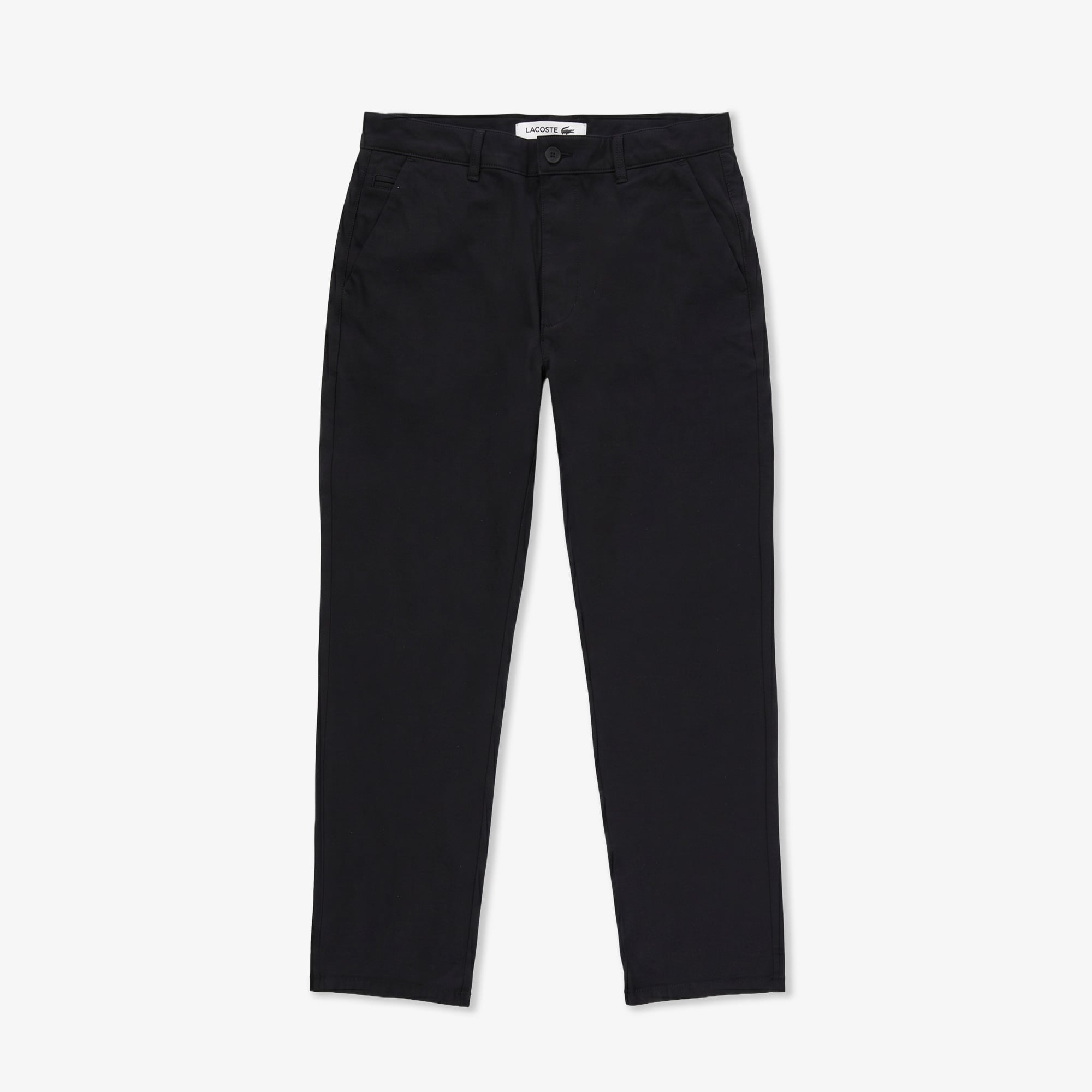 Lacoste Erkek Slim Fit Siyah Chino Pantolon görsel 3