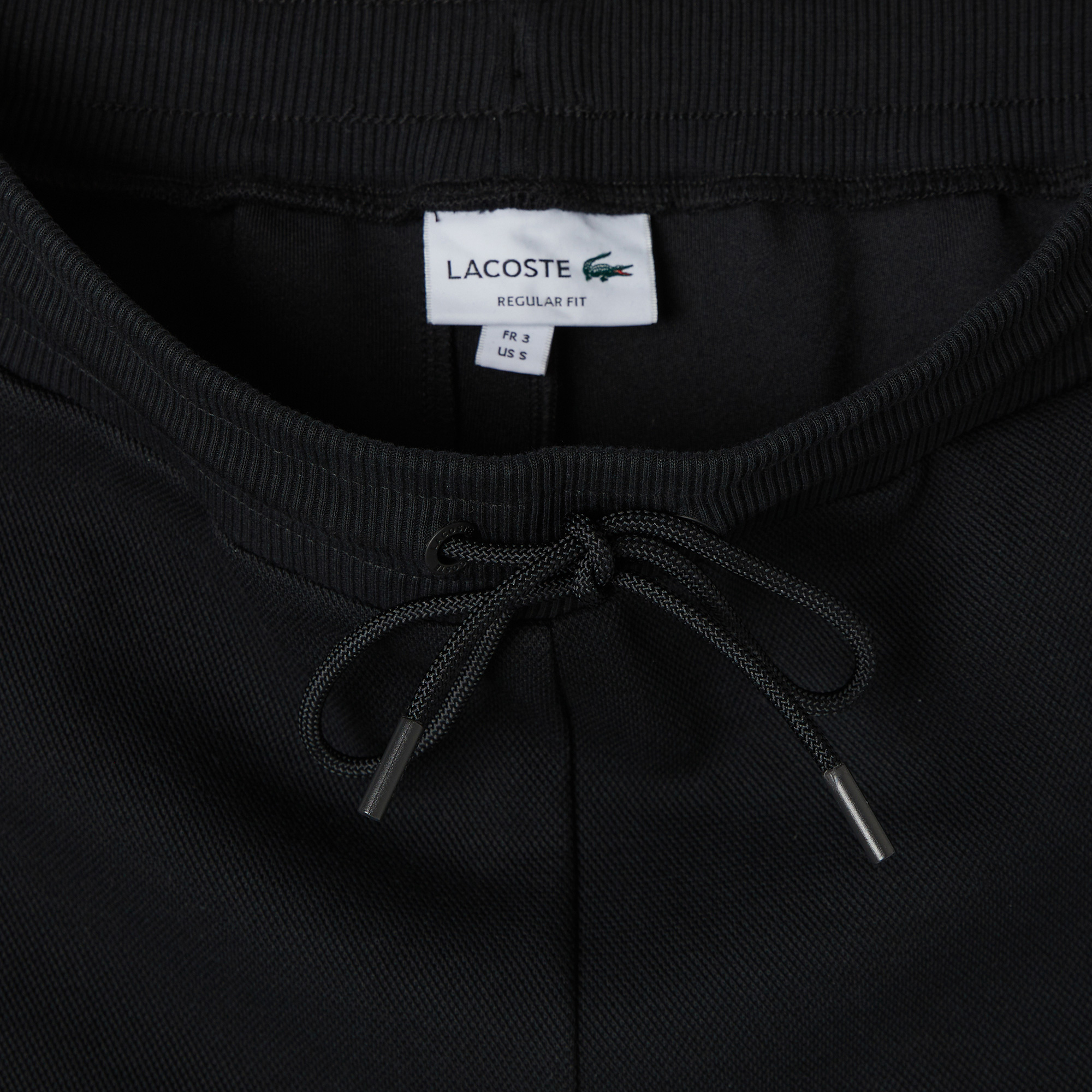 Lacoste Erkek Regular Fit Siyah Şort görsel 5