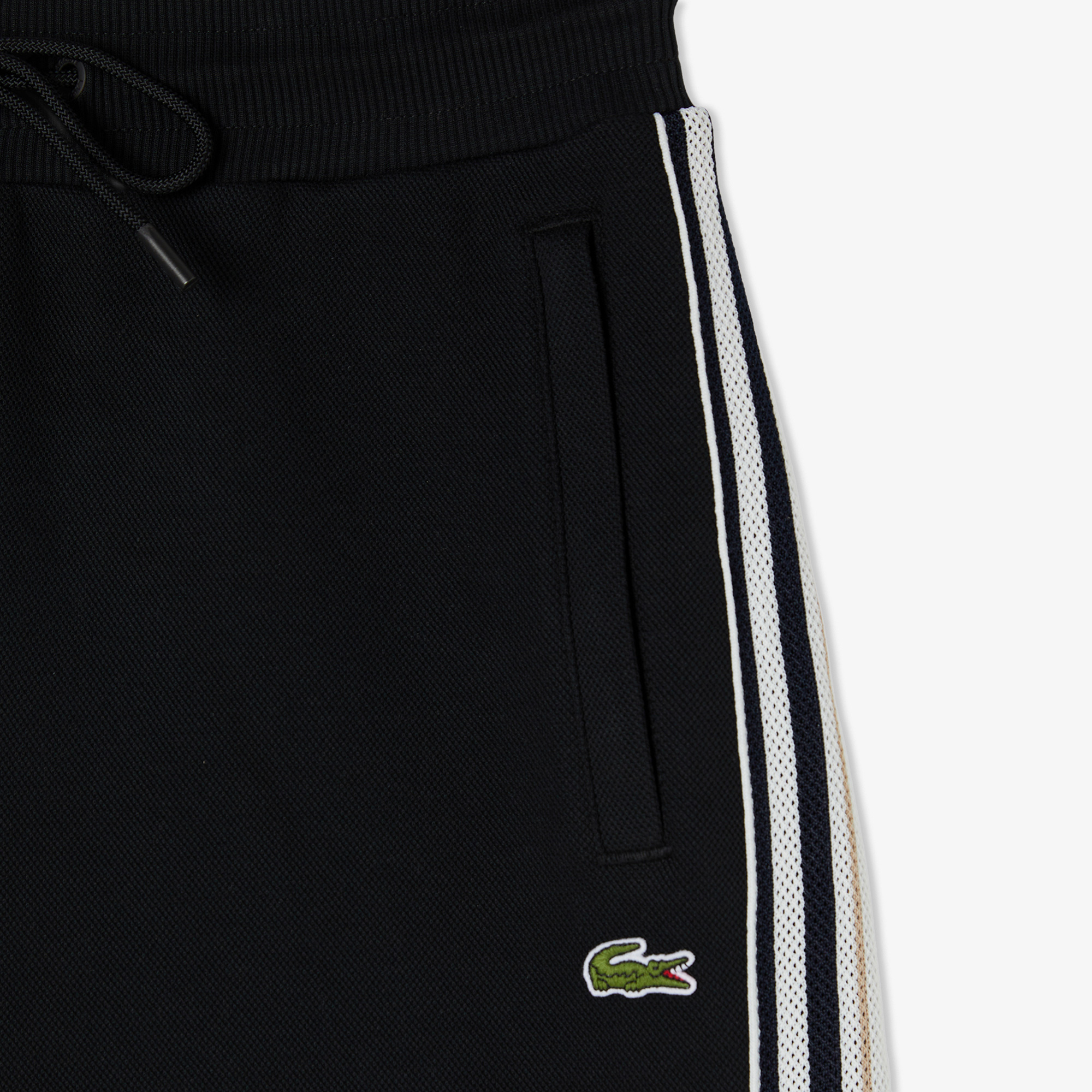 Lacoste Erkek Regular Fit Siyah Şort görsel 4