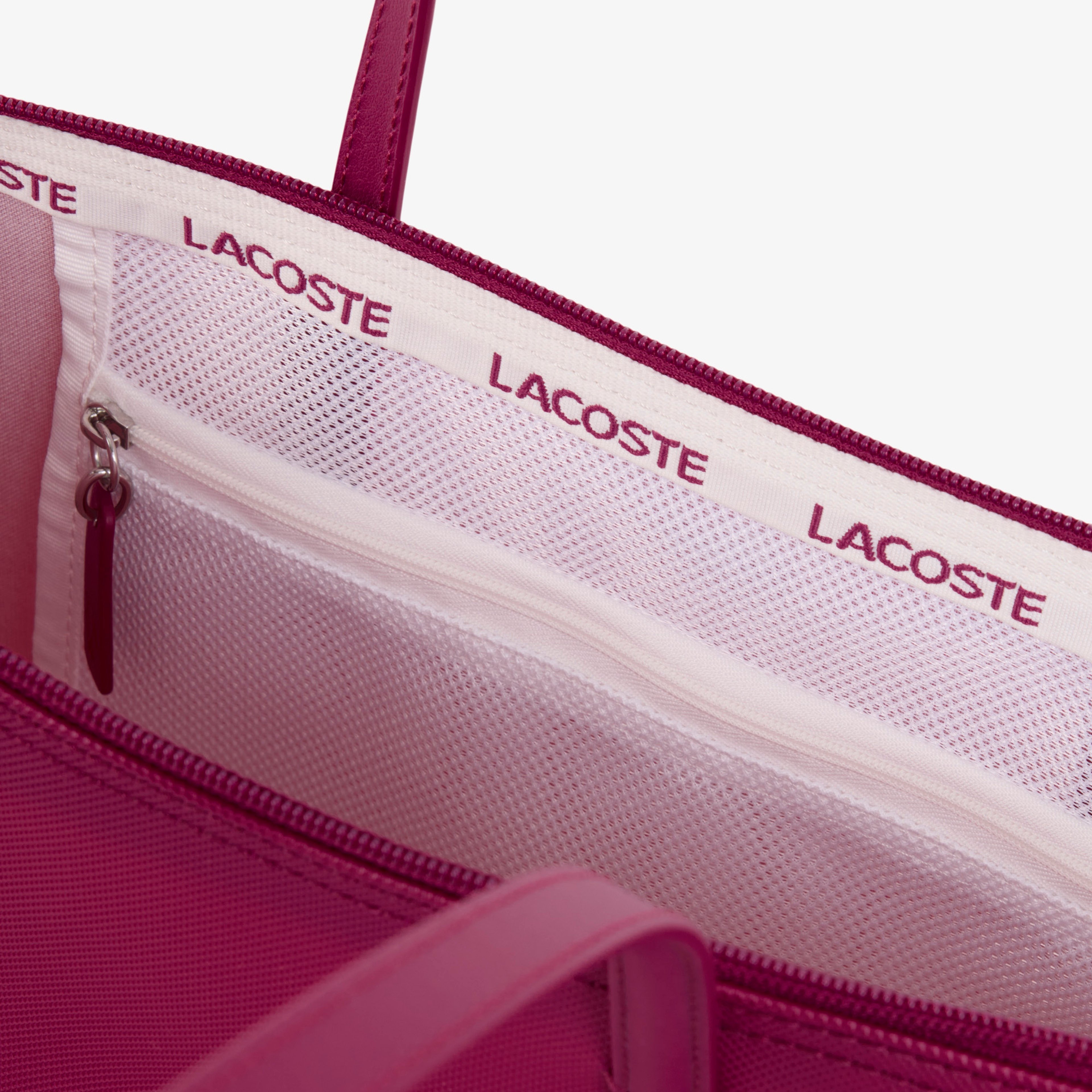 Large L.12.12 Kadın Pembe Omuz Çantası Large L.12.12 Kadın Pembe Omuz Çantası
