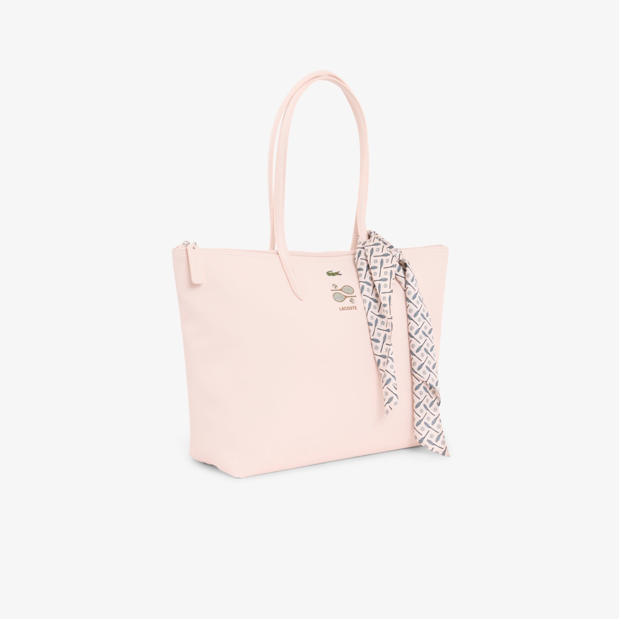 Large L.12.12 Kadın Açık Pembe Omuz Çantası
