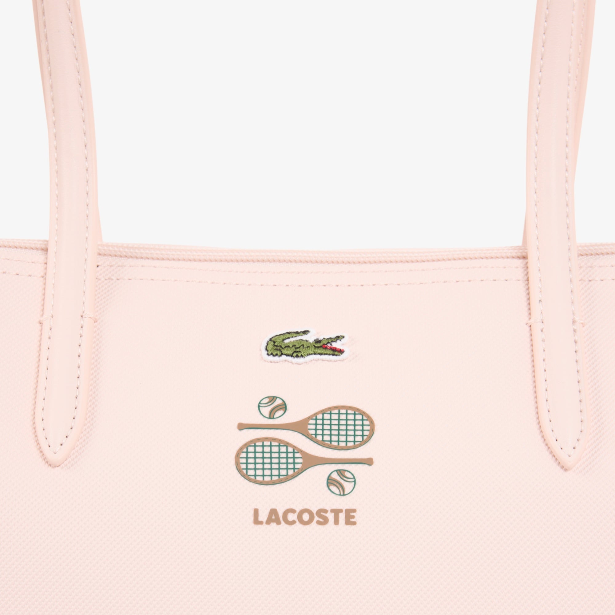 Large L.12.12 Kadın Açık Pembe Omuz Çantası