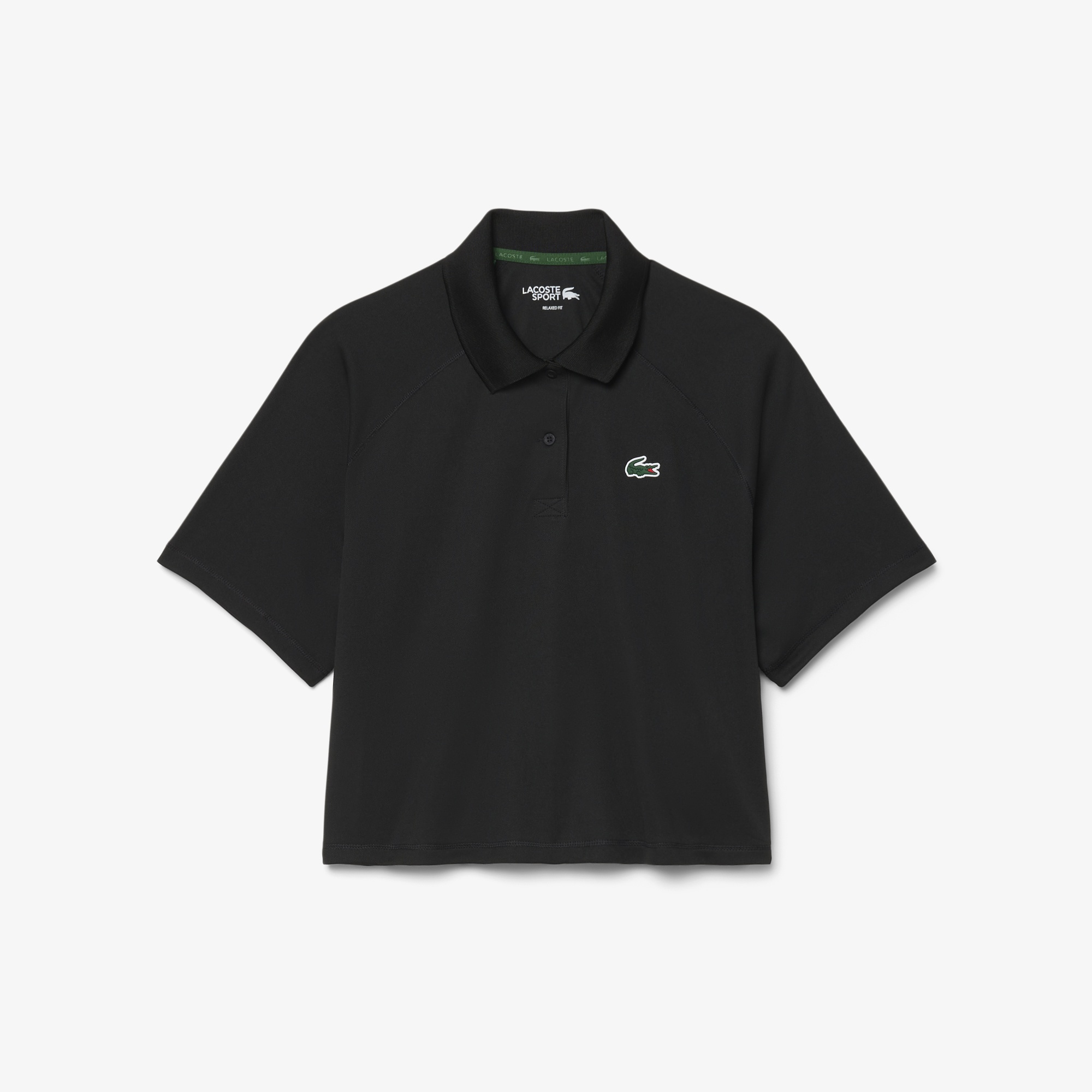 SPORT Kadın Relaxed Fit Ultra Dry Siyah Polo