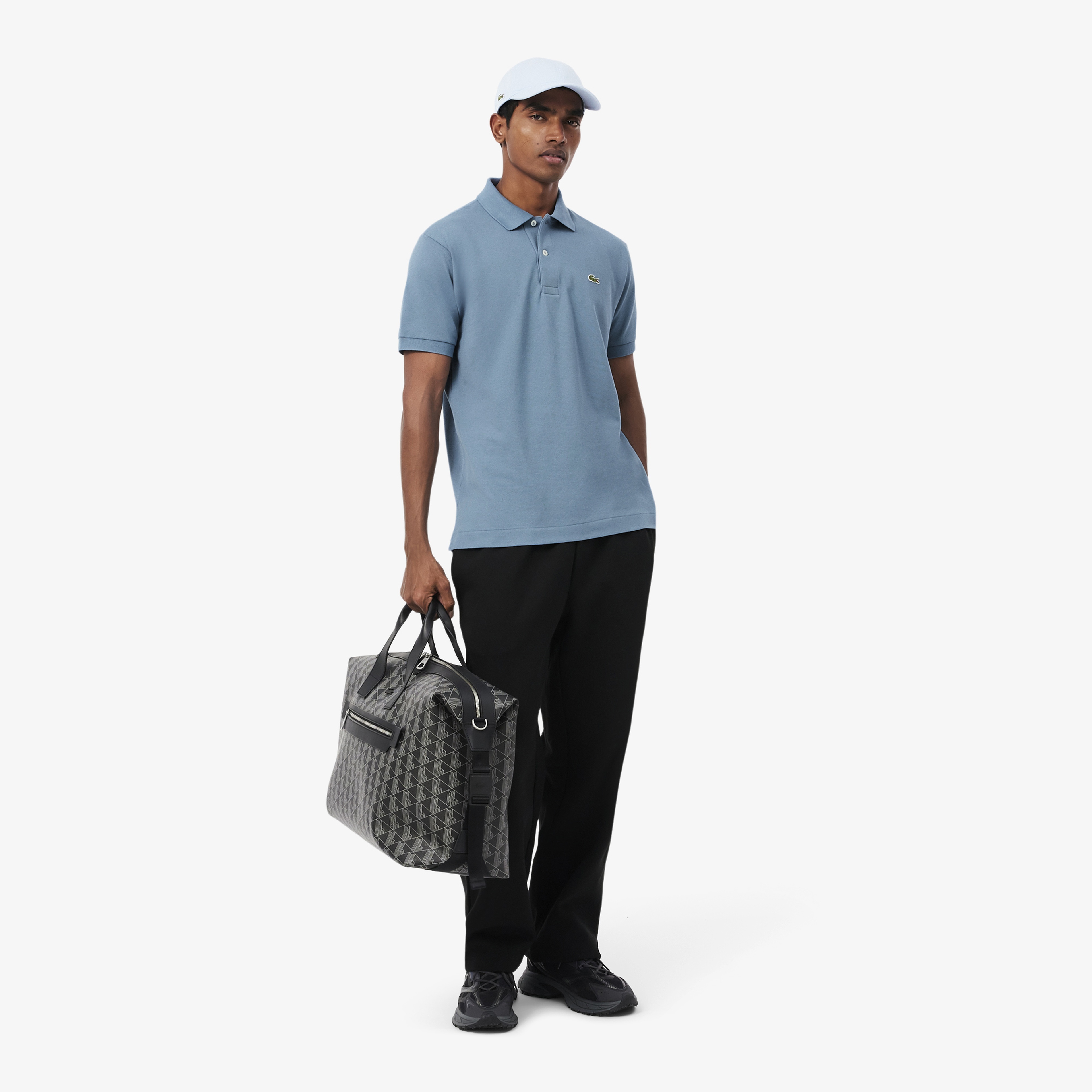 L.12.12 Erkek Classic Fit Mavi Polo L.12.12 Erkek Classic Fit Mavi Polo