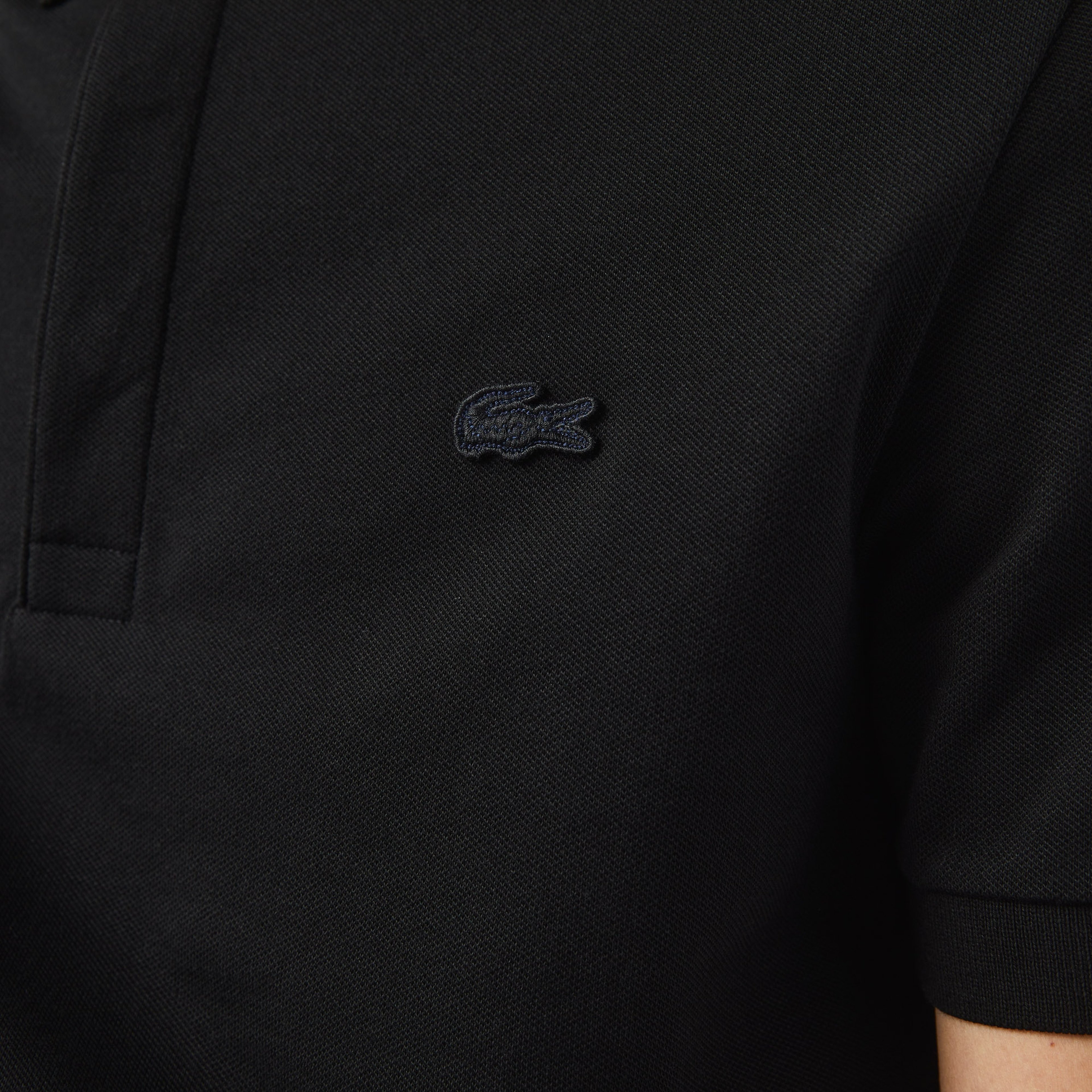 Erkek Regular Fit Siyah Paris Polo