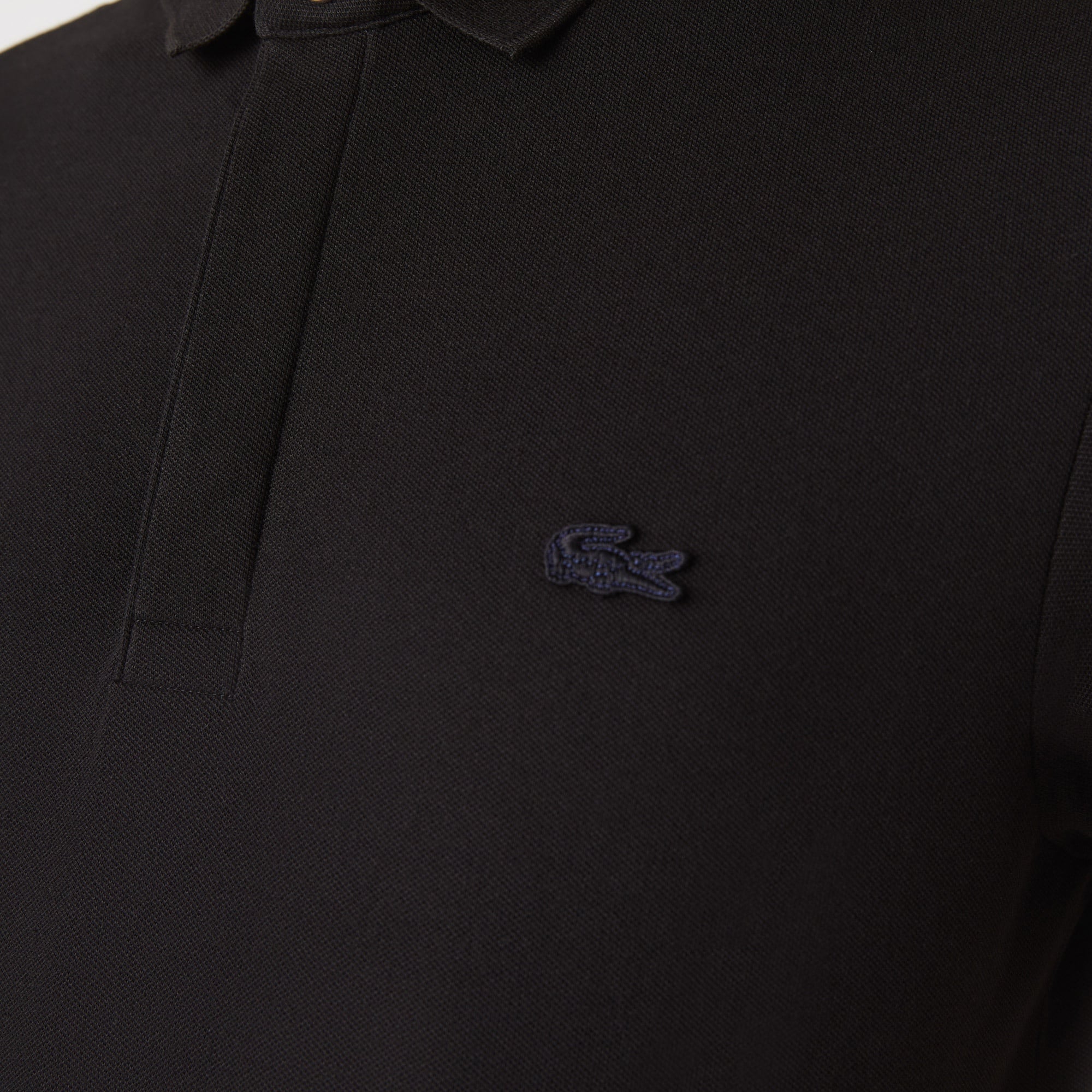 Erkek Regular Fit Siyah Paris Polo