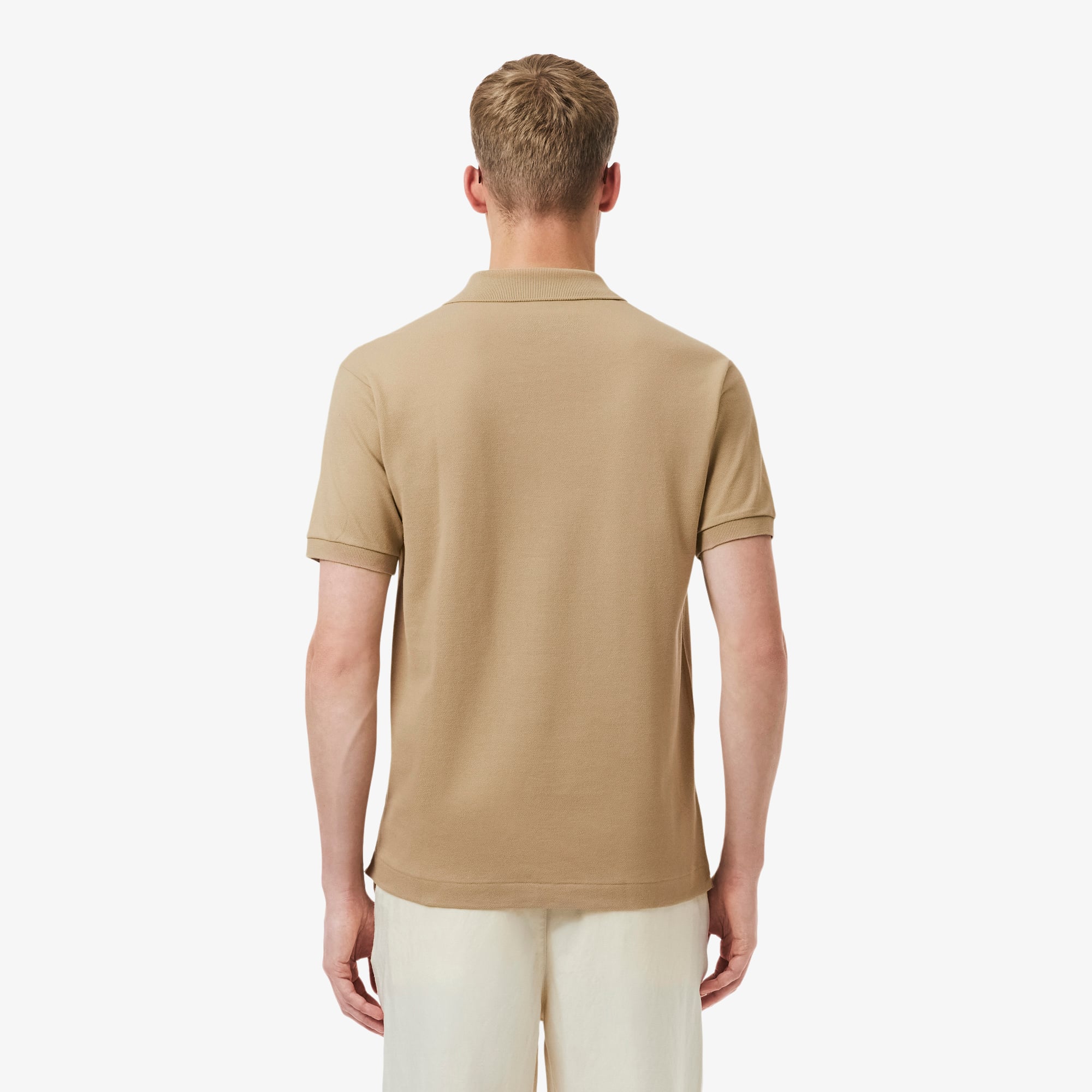 Lacoste L.12.12 Erkek Classic Fit Açık Kahverengi Polo görsel 3