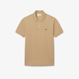 L.12.12 Erkek Classic Fit Açık Kahverengi Polo Kahverengi