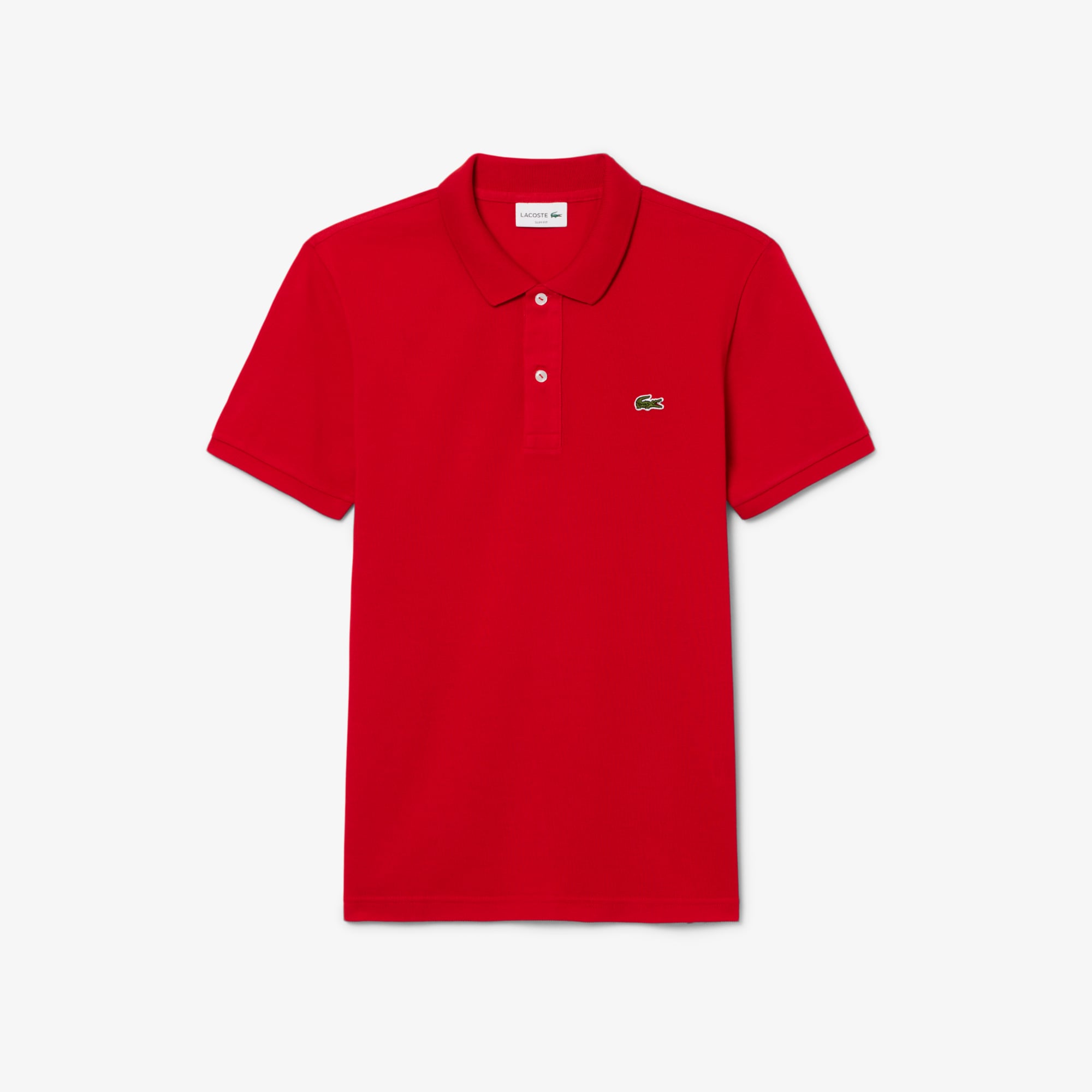 Lacoste L.12.12 Erkek Slim Fit Kırmızı Polo görsel 4