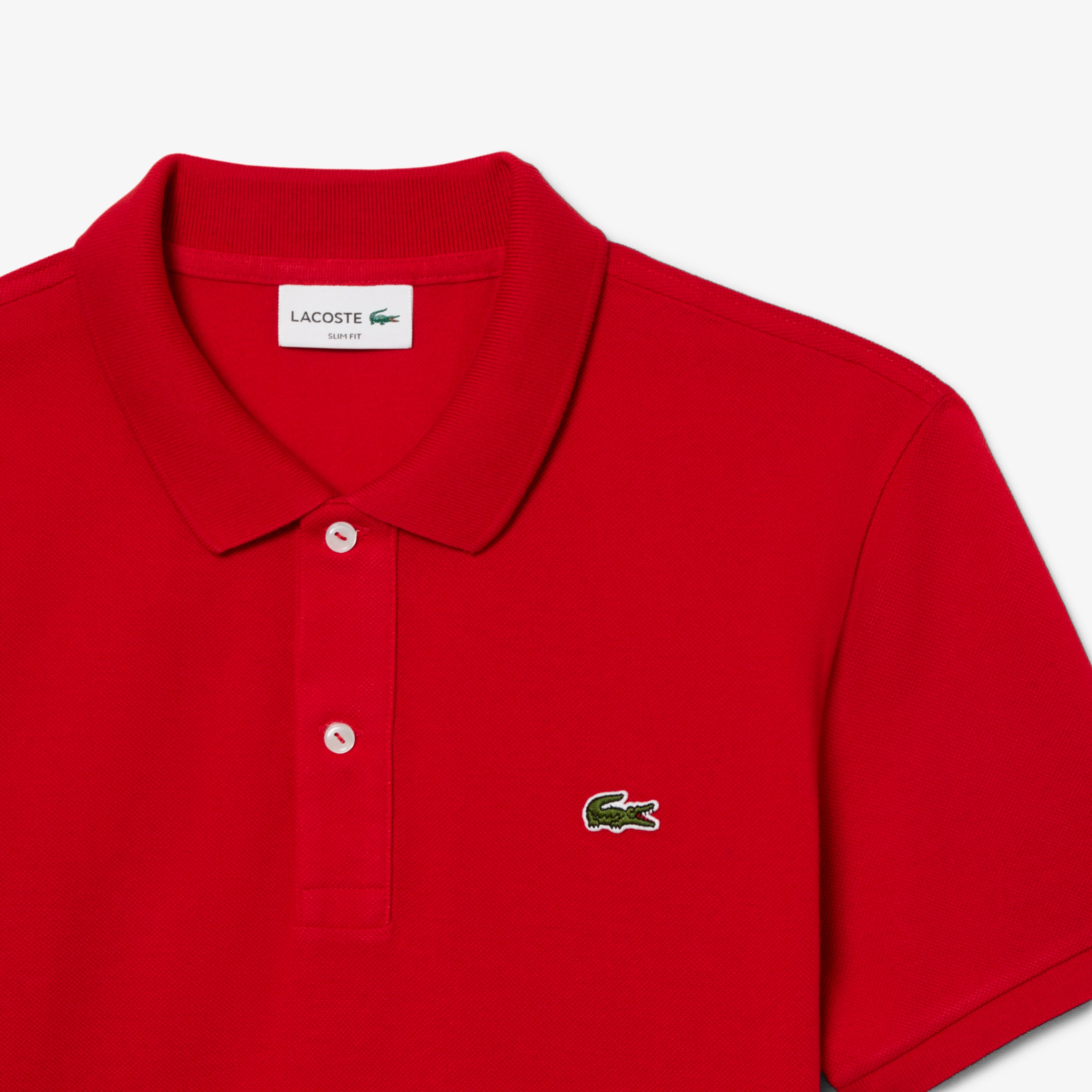 L.12.12 Erkek Slim Fit Kırmızı Polo L.12.12 Erkek Slim Fit Kırmızı Polo