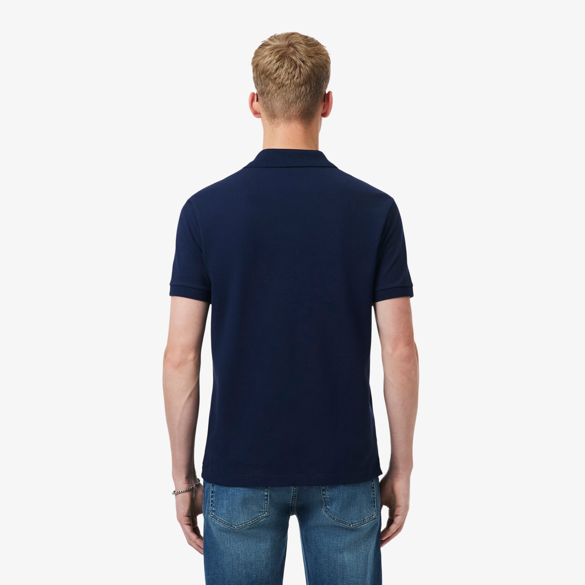 Lacoste L.12.12 Erkek Classic Fit Lacivert Polo görsel 3