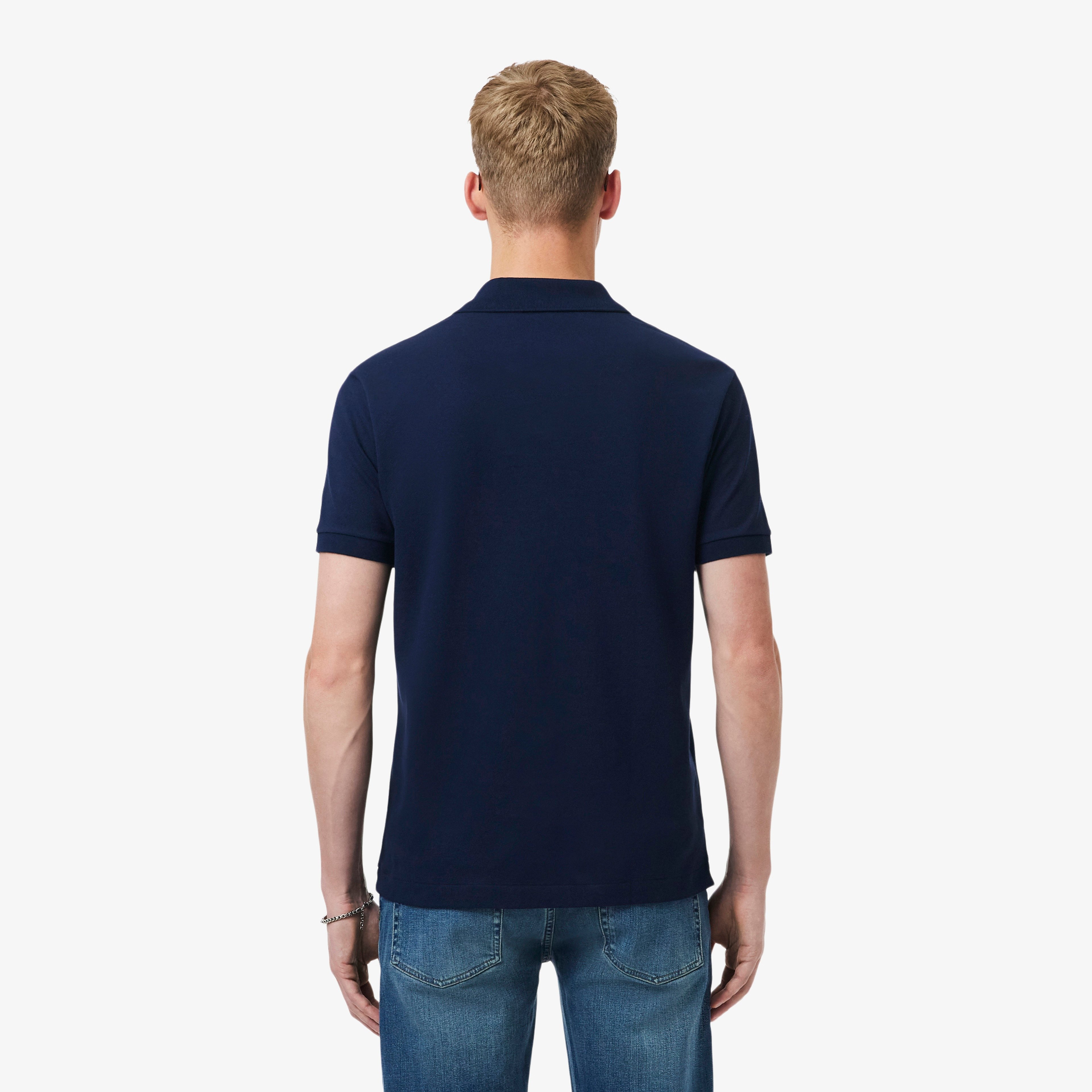 L.12.12 Erkek Classic Fit Lacivert Polo