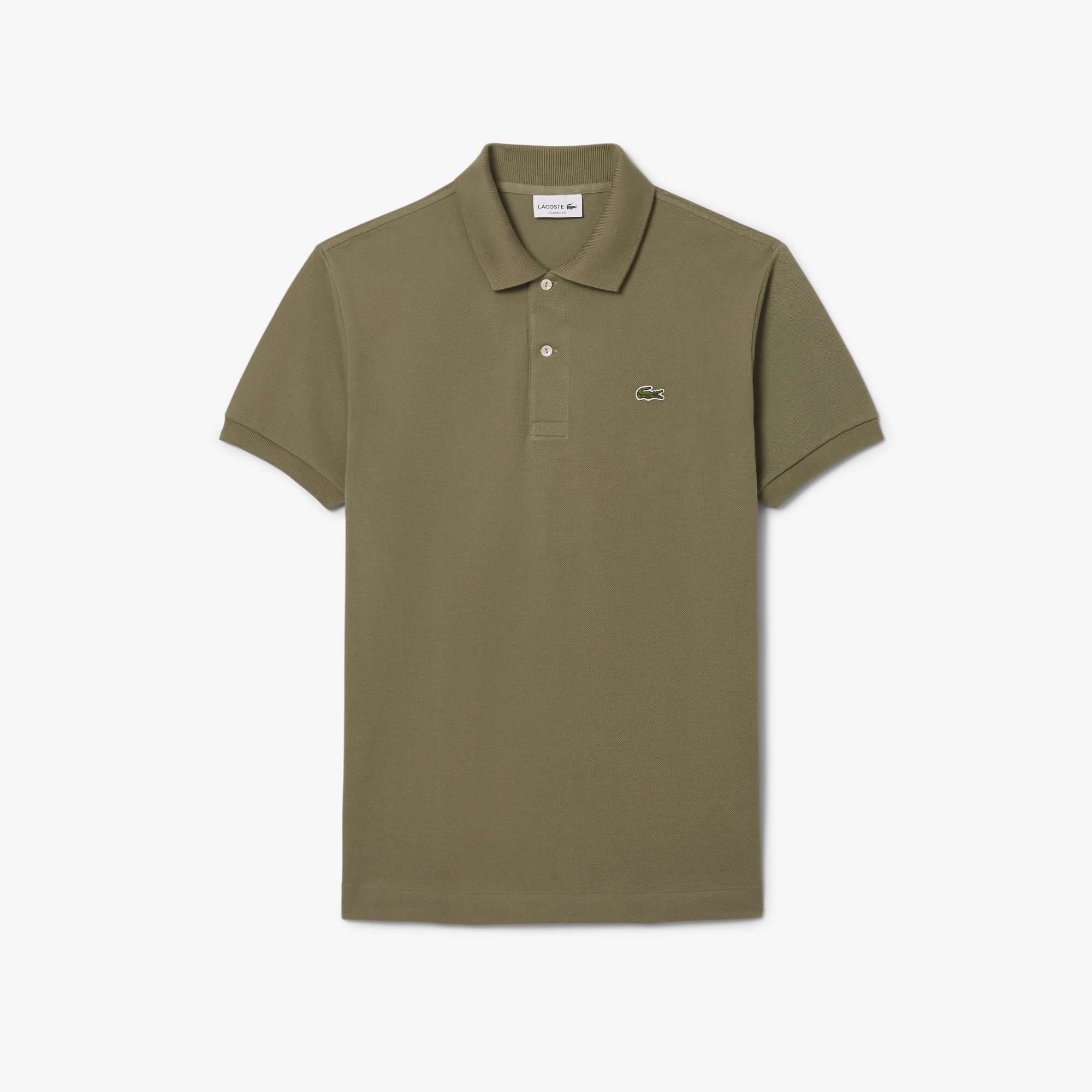 Lacoste L.12.12 Erkek Classic Fit Haki Polo görsel 4