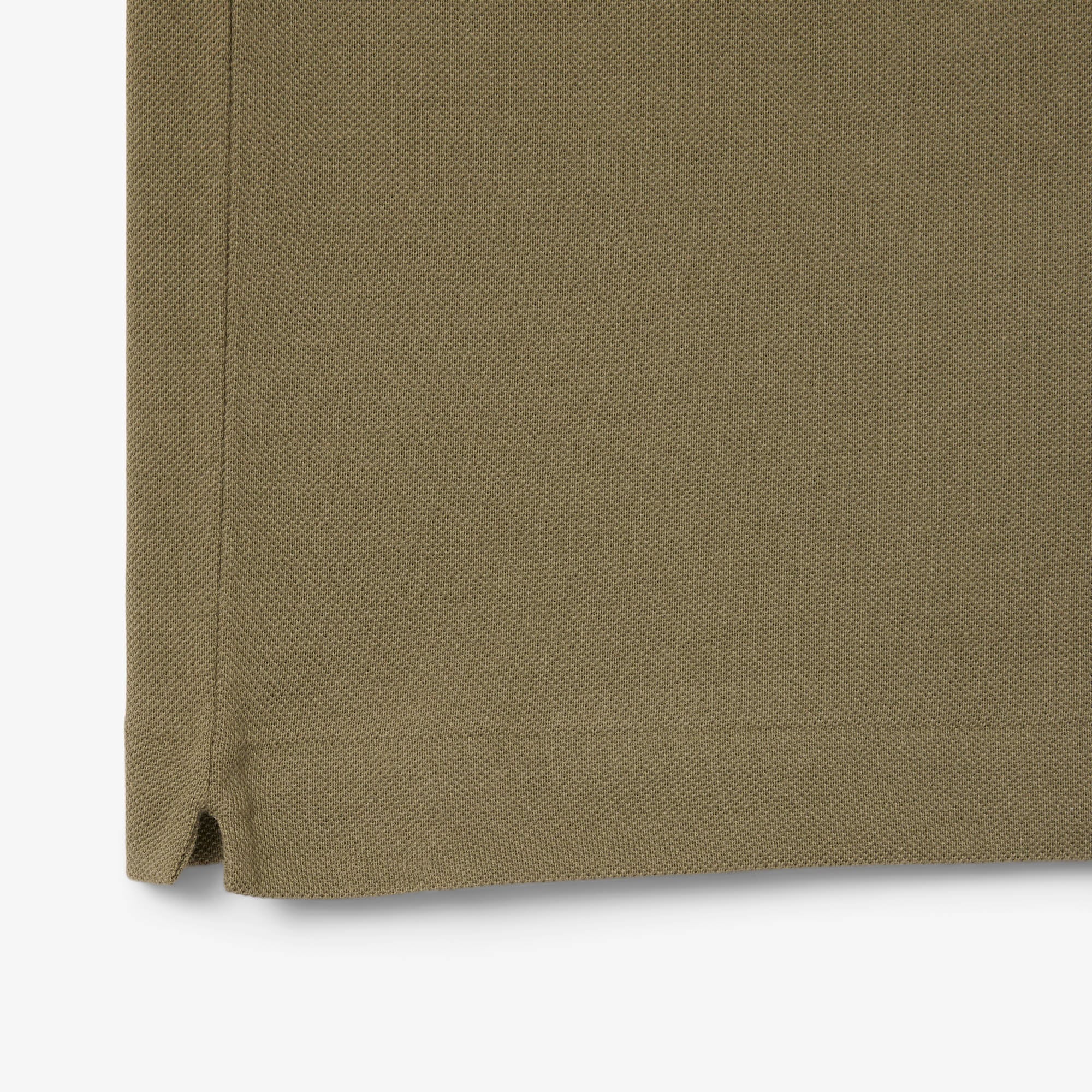 L.12.12 Erkek Classic Fit Haki Polo