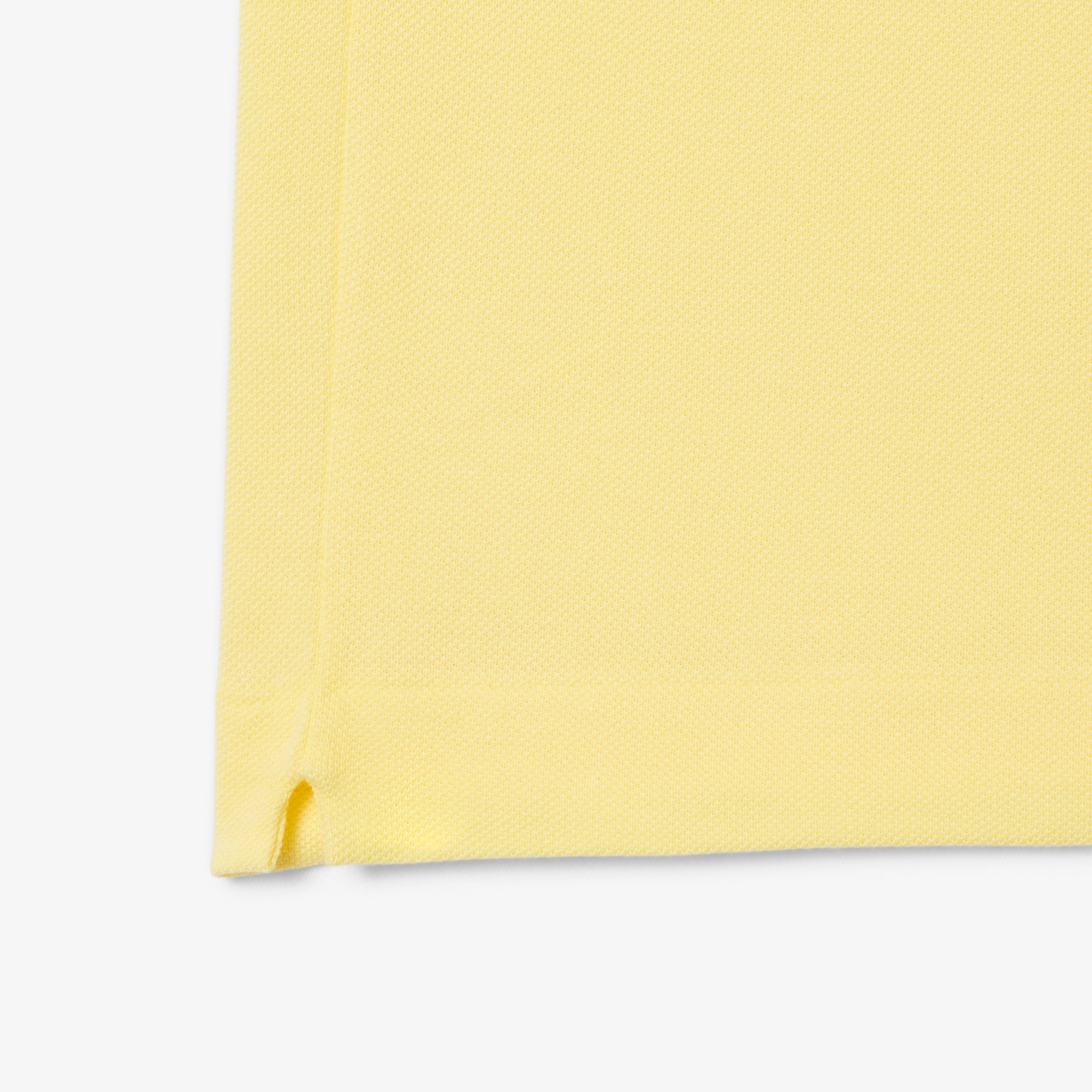 L.12.12 Erkek Classic Fit Sarı Polo