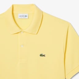 L.12.12 Erkek Classic Fit Sarı Polo Sarı