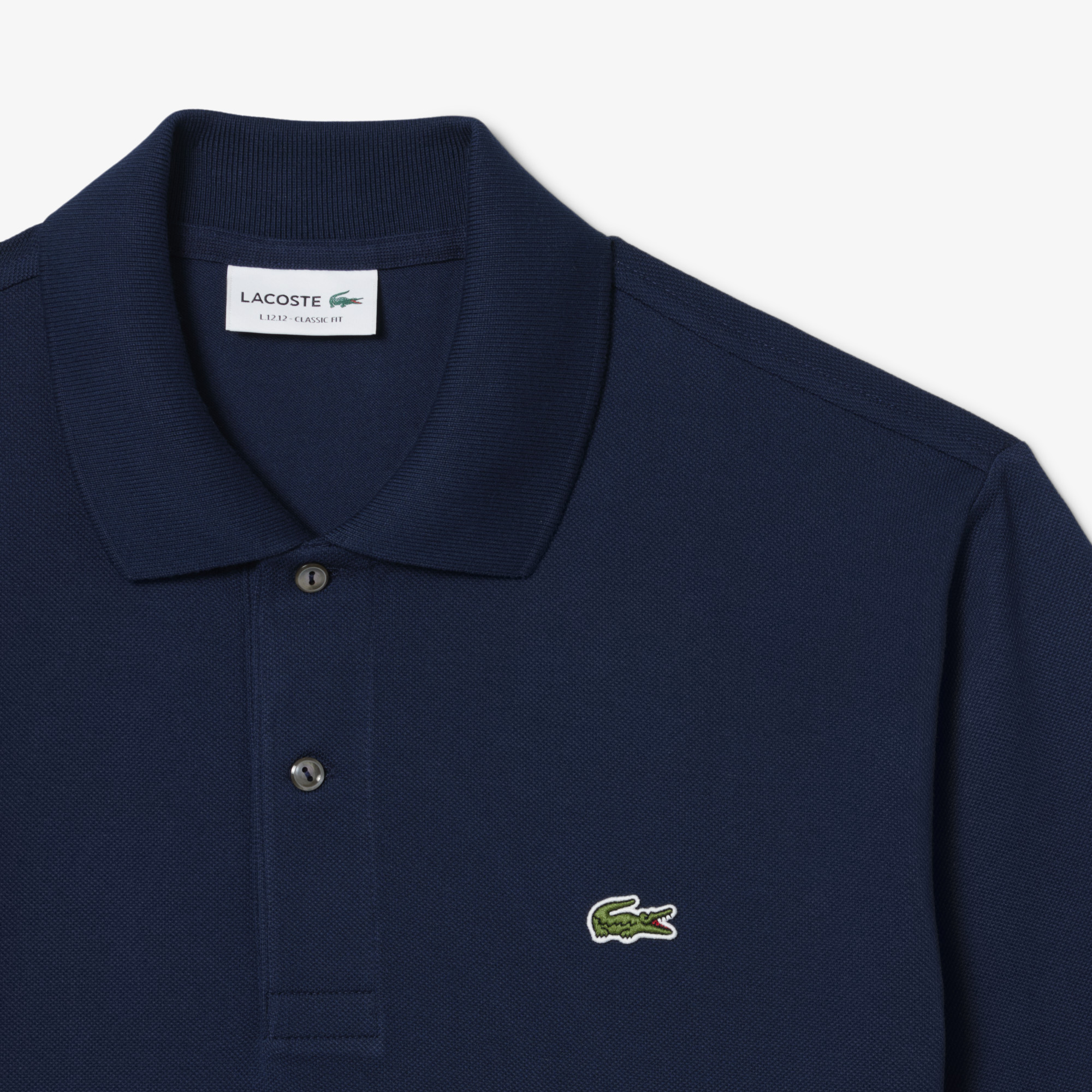 Lacoste L.12.12 Erkek Classic Fit Lacivert Polo görsel 5