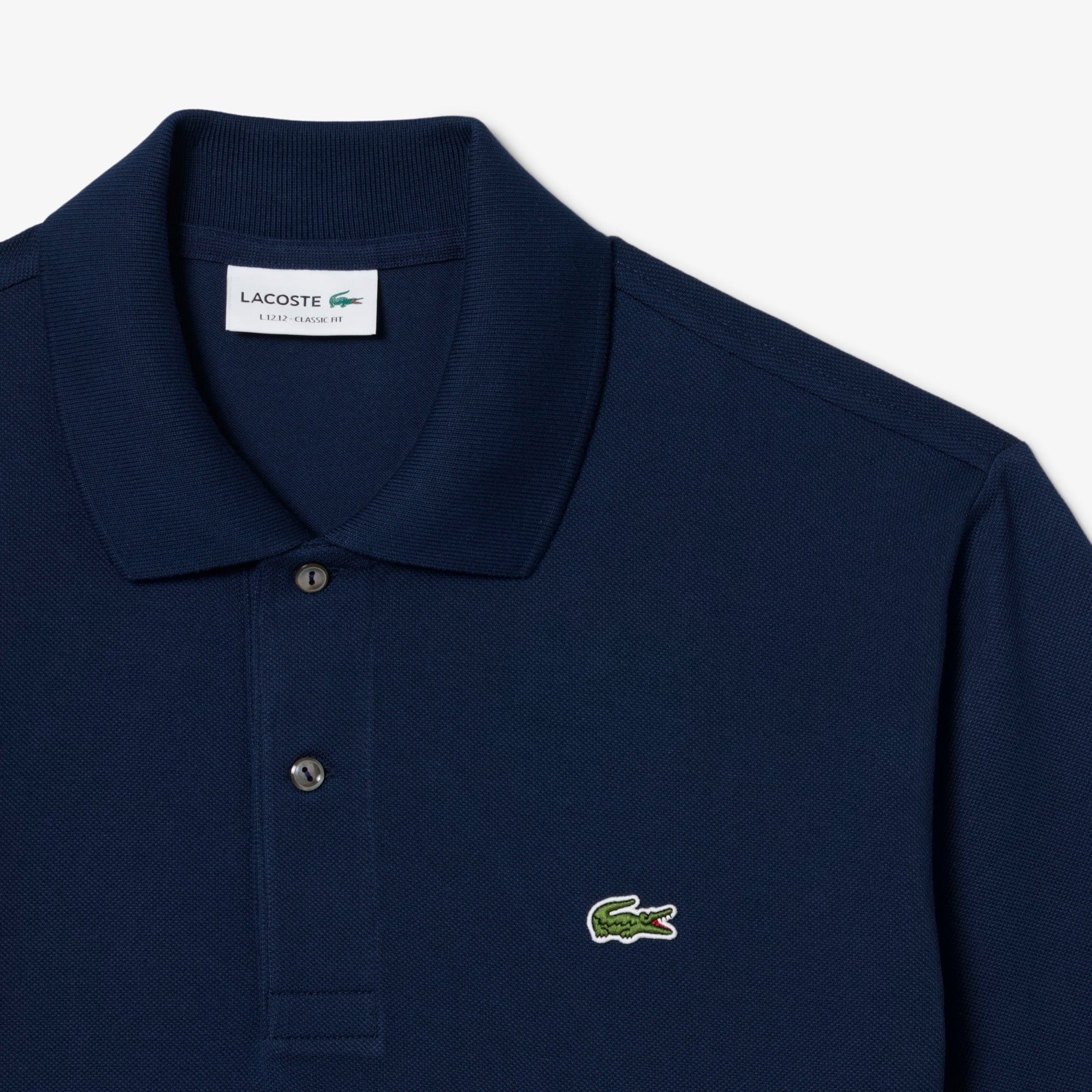 L.12.12 Erkek Classic Fit Lacivert Polo