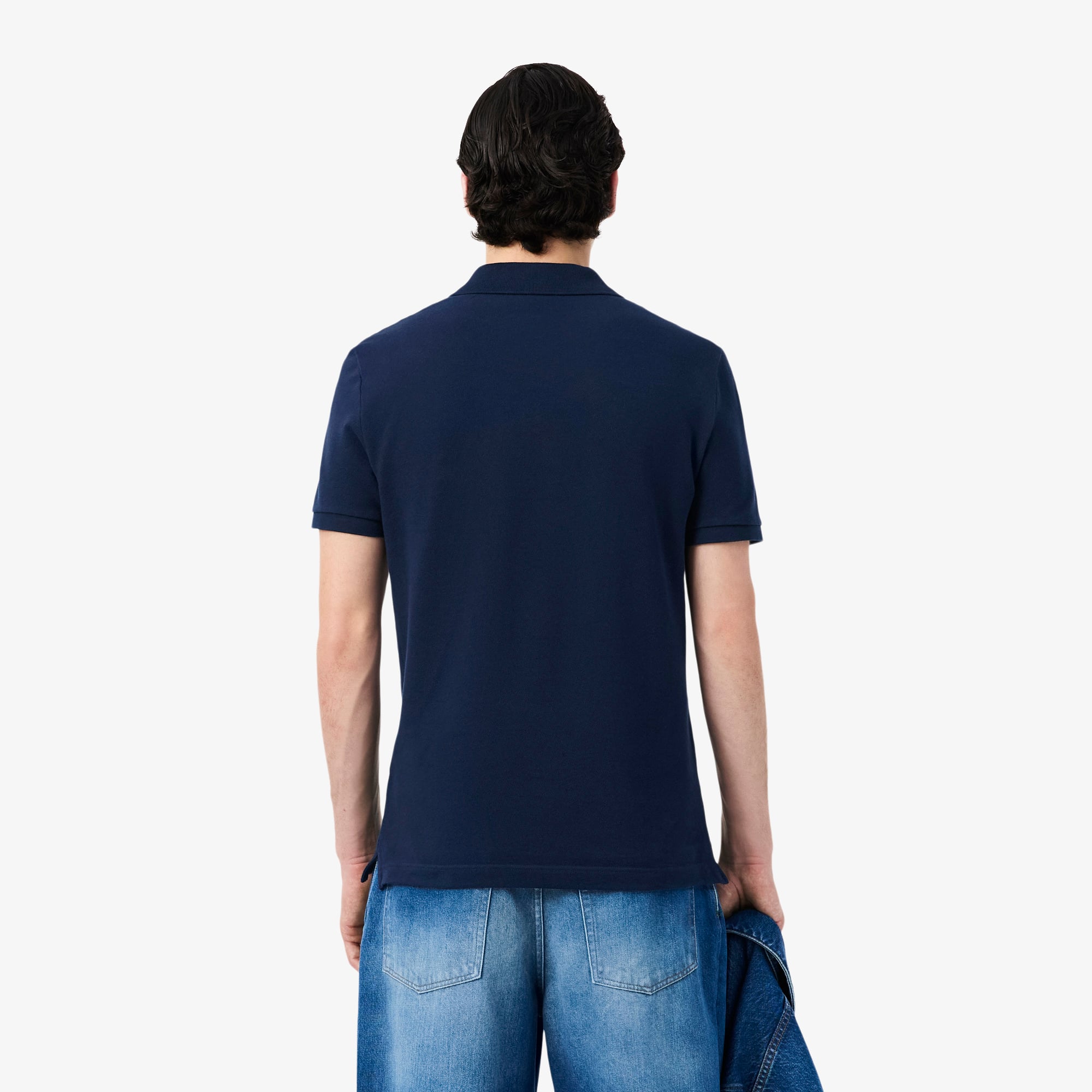 Lacoste L.12.12 Erkek Slim Fit Lacivert Polo görsel 3