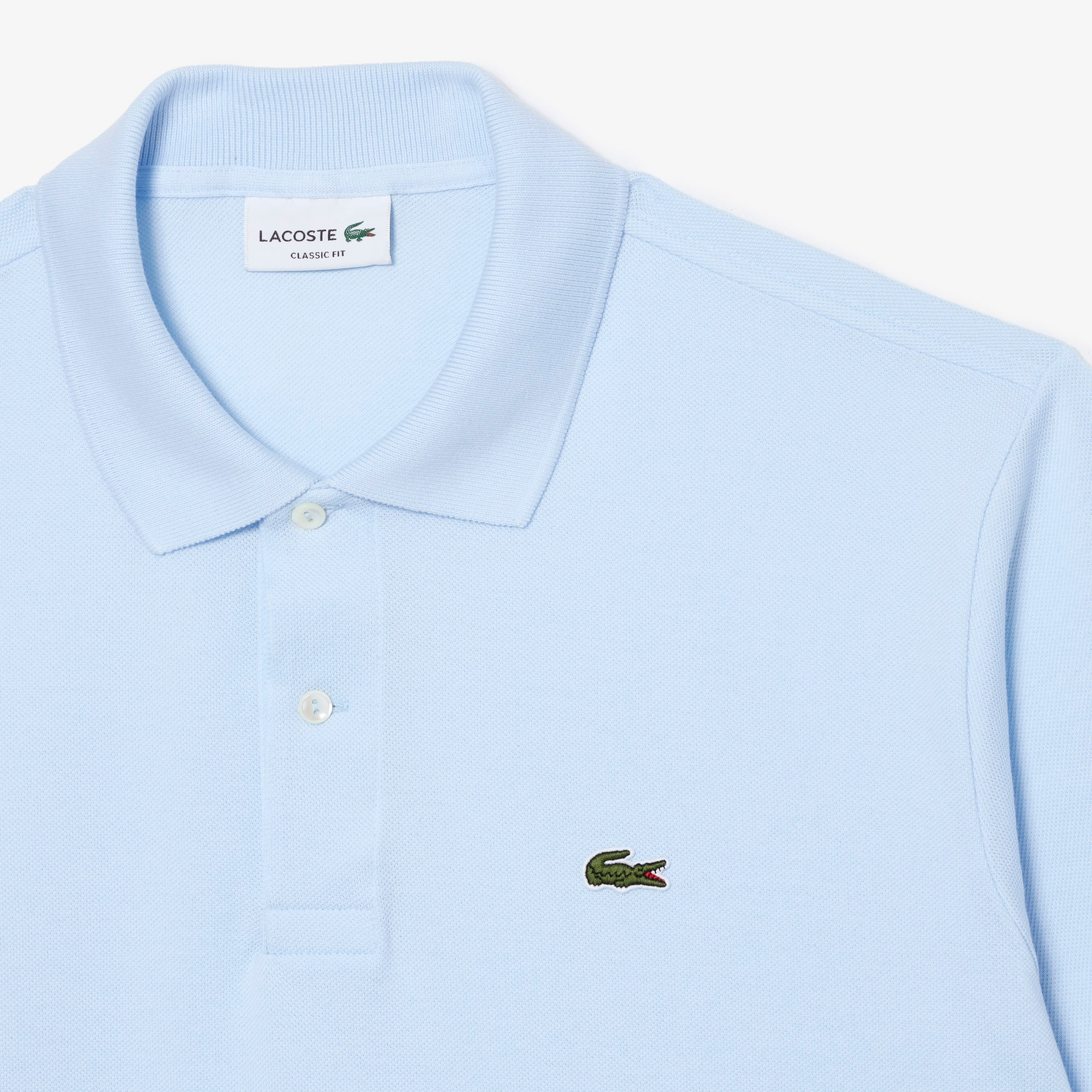 L.12.12 Erkek Classic Fit Açık Mavi Polo