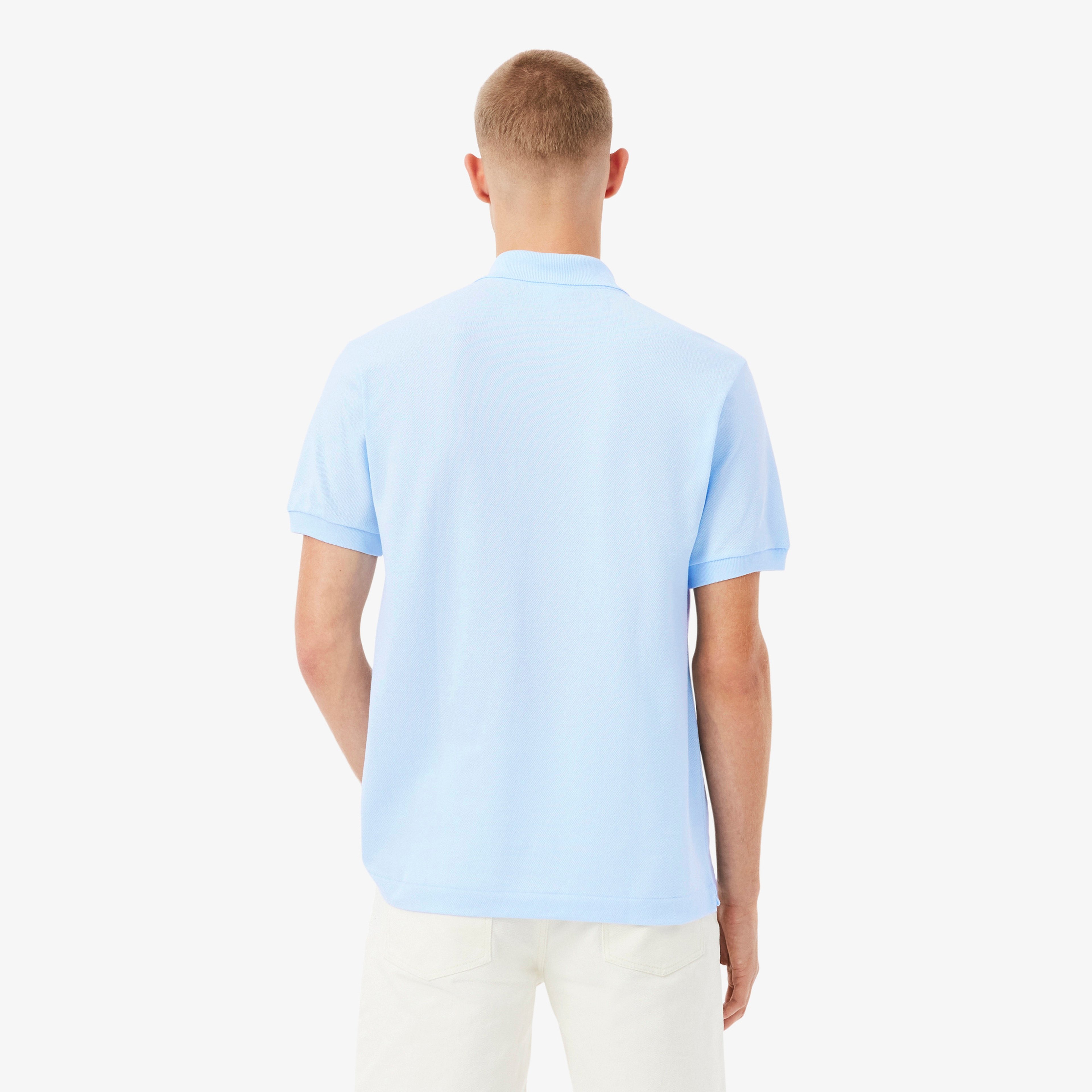 L.12.12 Erkek Classic Fit Açık Mavi Polo