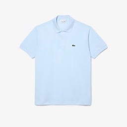 L.12.12 Erkek Classic Fit Açık Mavi Polo Mavi